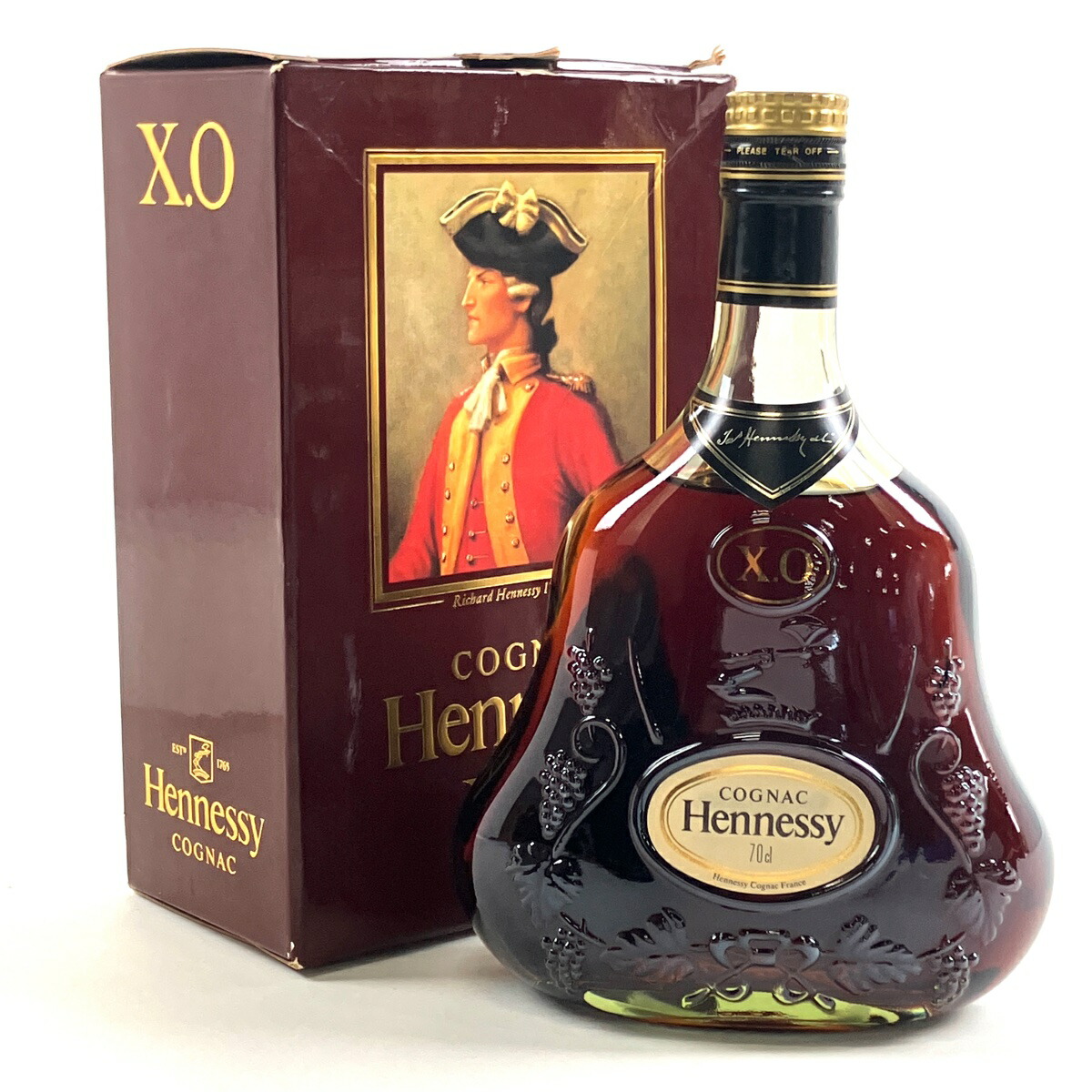楽天市場】ヘネシー Hennessy シルバートップ ブック型 青箱 700ml
