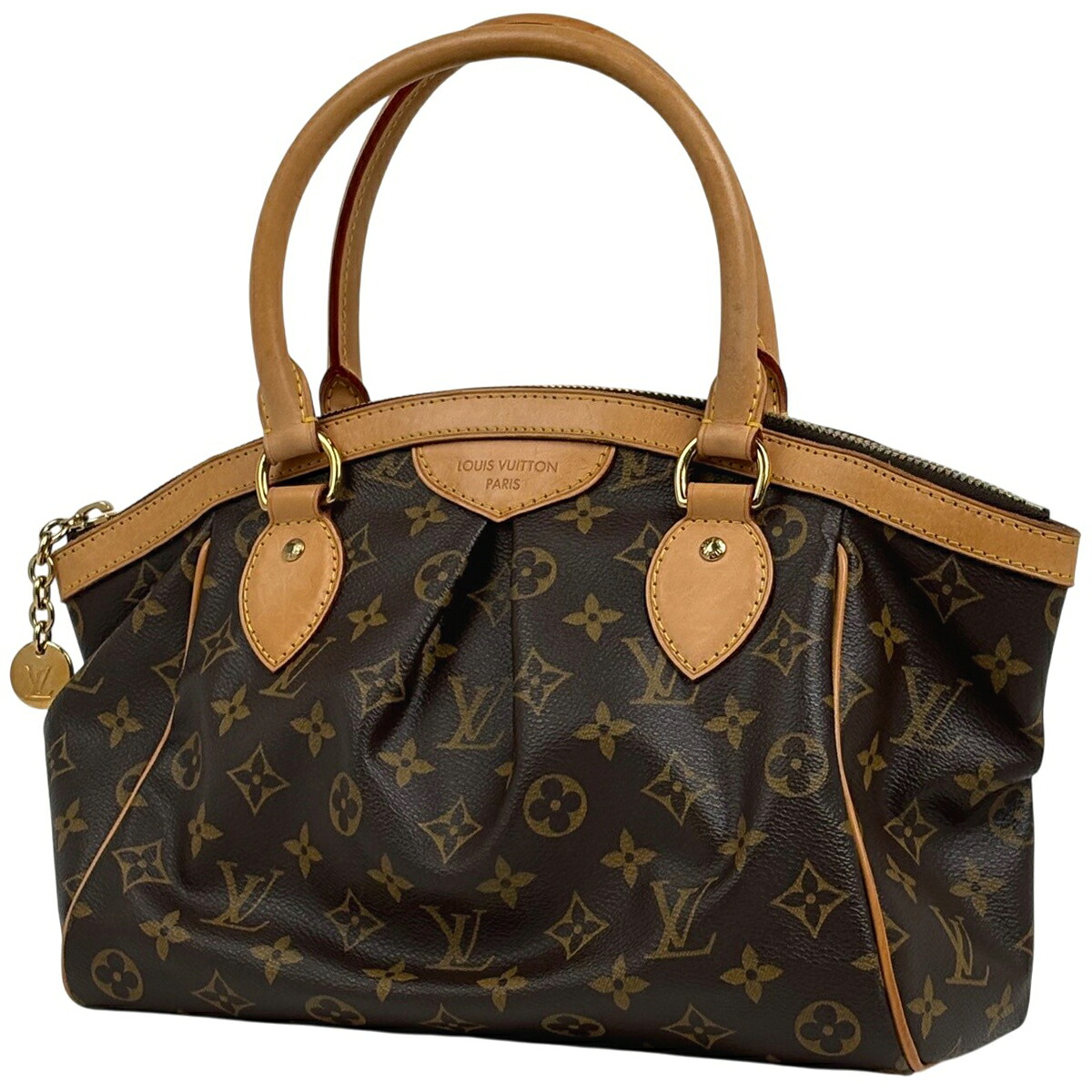 ルイ・ヴィトン Louis Vuitton ティヴォリ PM トートバッグ 手提げ ハンドバッグ モノグラム ブラウン M40143 レディース 【中古】