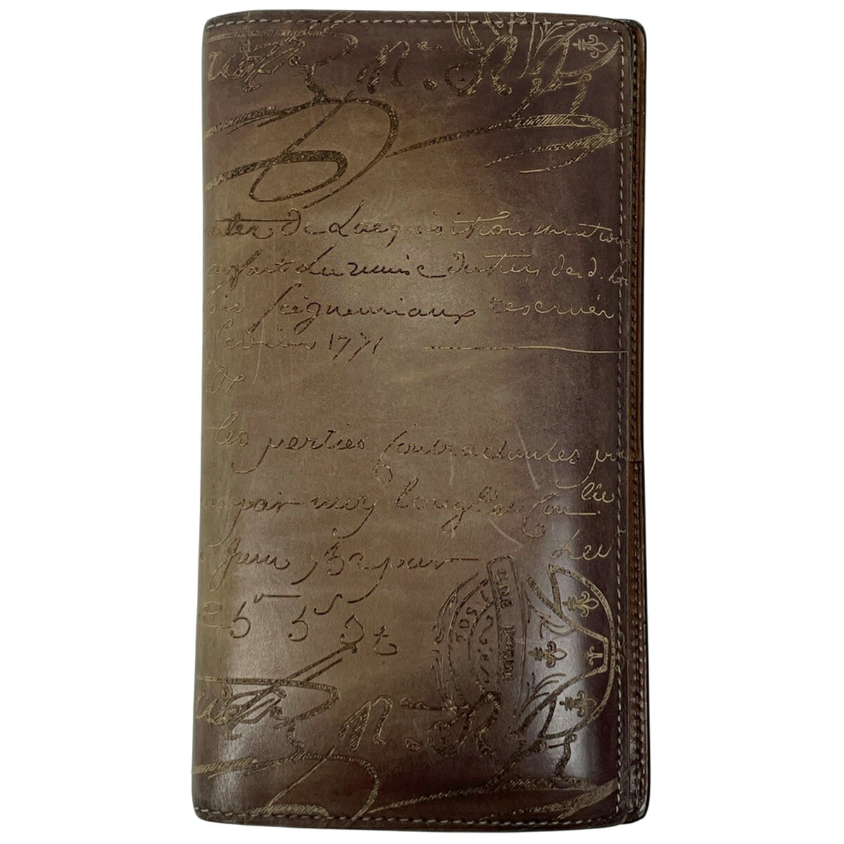 楽天市場】Berluti ベルルッティ カリグラフィー エベネ 長財布 革小物