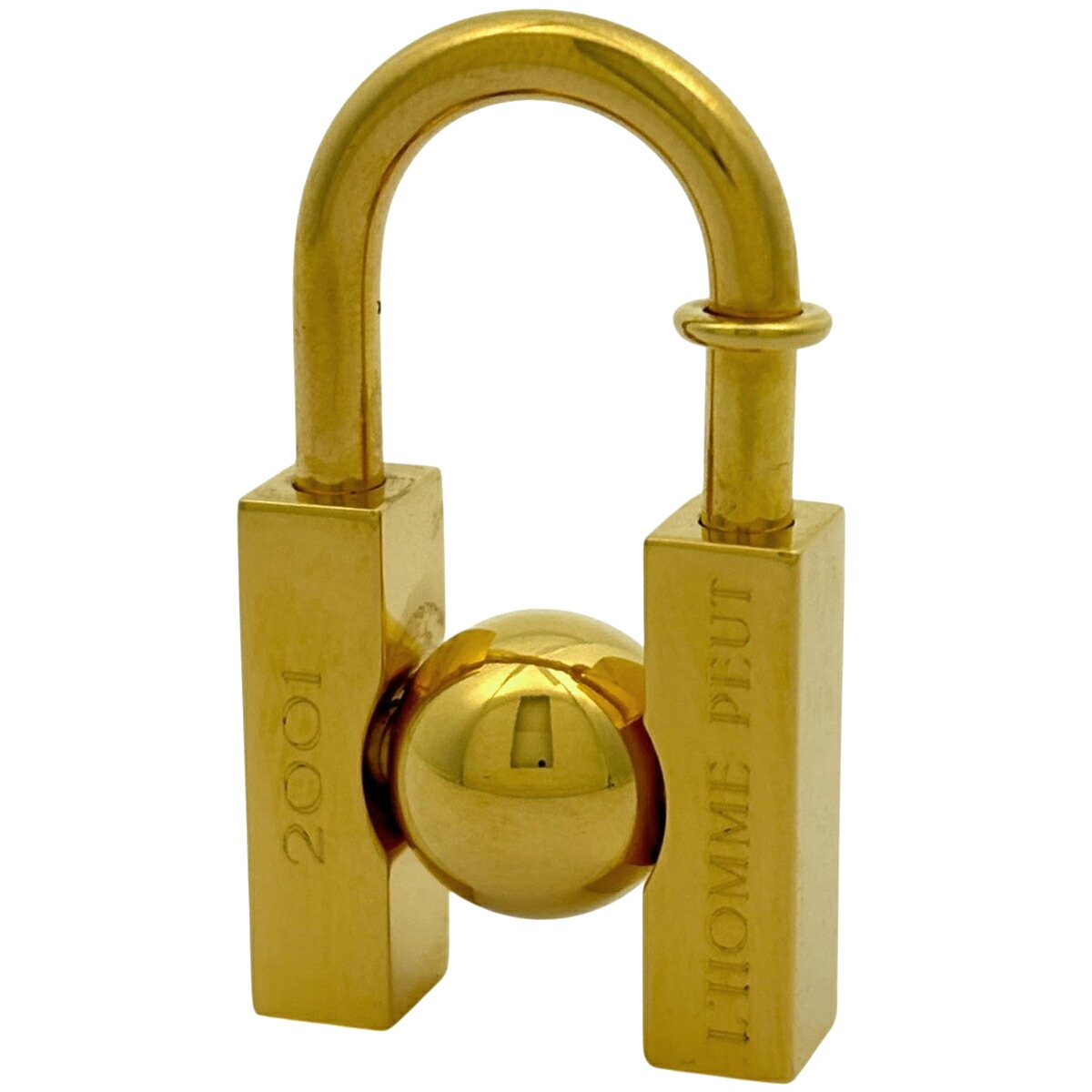 HERMES カデナペガサス チャーム ゴールド　南京錠　ペンダントトップ 楽天市場】エルメス カデナ アーネダンス ペガサス 2007年限定 ANNEE