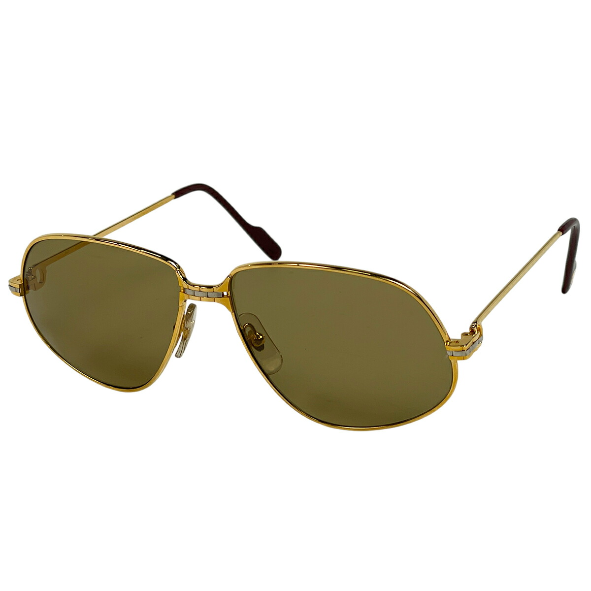 楽天市場】カルティエ ティアドロップ サングラス 度入り ブラウン