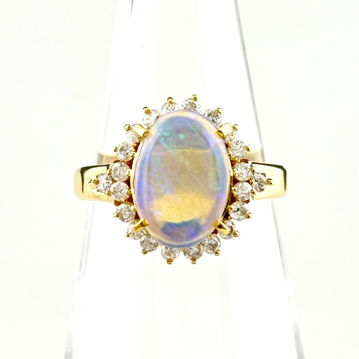 楽天市場】talkative トーカティブ K18×K22 1.29ct クリスタルオパール