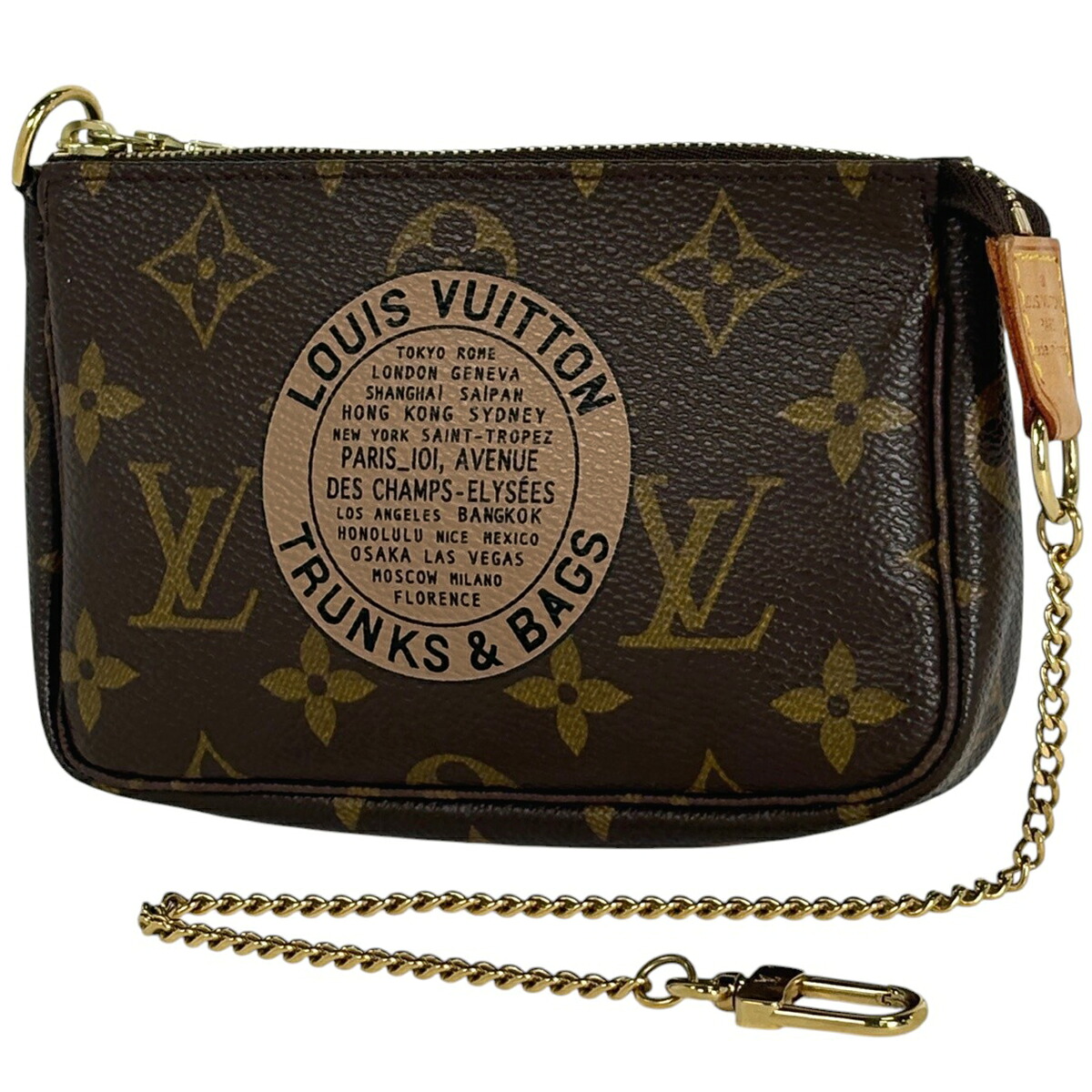 ルイ・ヴィトン Louis Vuitton ミニ ポシェット アクセソワール T＆B メイク コスメ アクセサリーポーチ モノグラム ブラウン M60153 レディース 【中古】