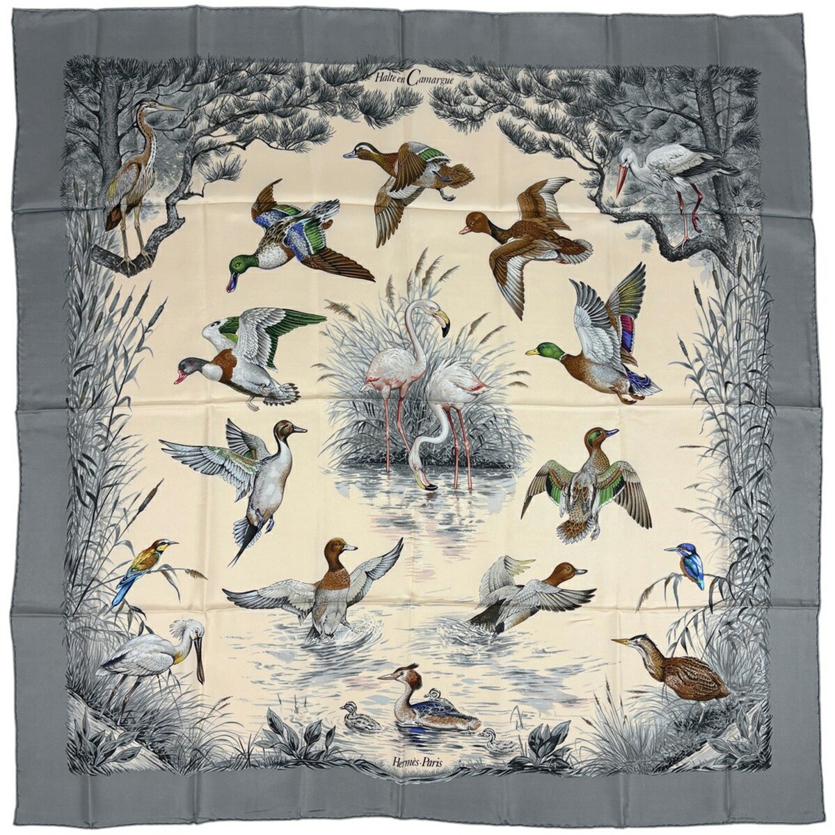 エルメス カマルグでの休息 カレ90 スカーフ シルク100% 楽天市場】HERMES エルメス Halte en Camargue （カマルグでの休息