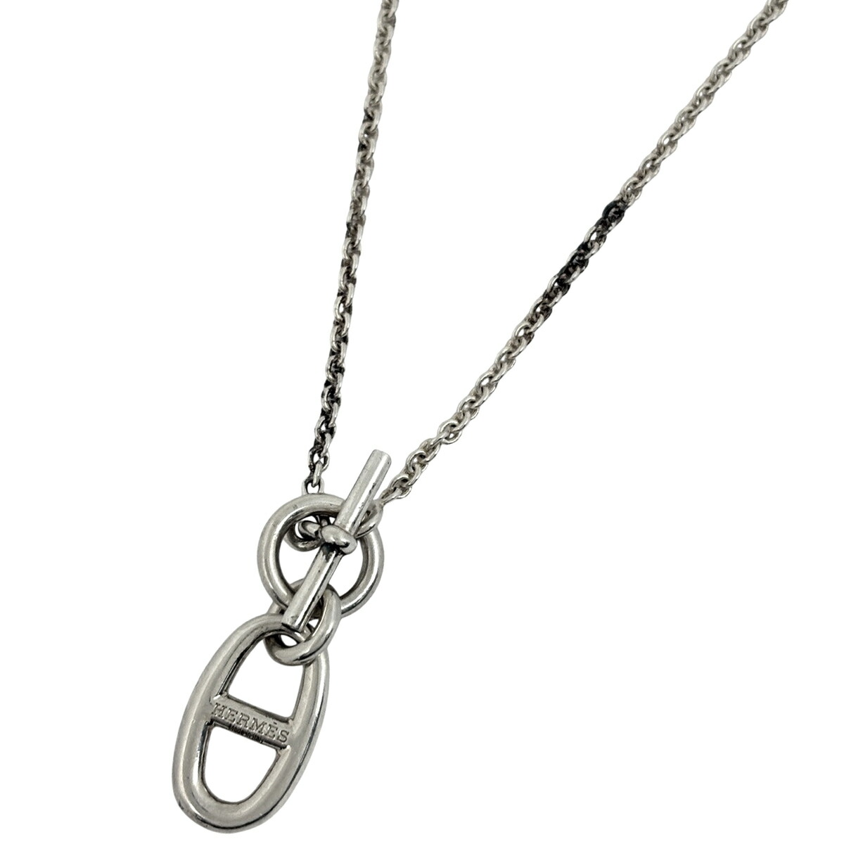 楽天市場】エルメス HERMES シェーヌダンクル ミニセリエ ネックレス