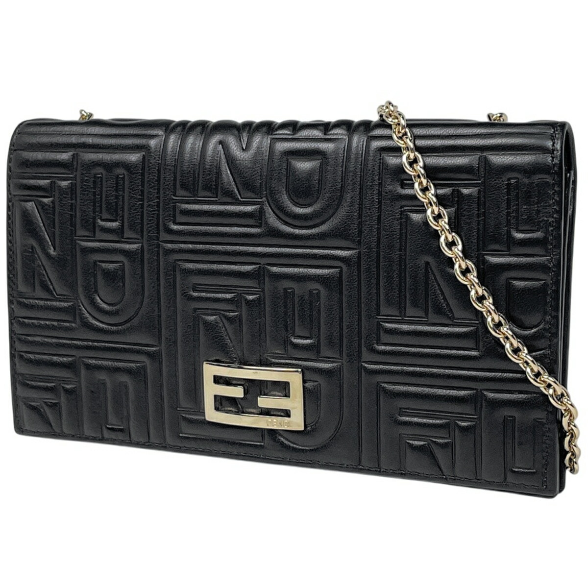 楽天市場】FENDI フェンディ 8M0251 ズッカ バゲット コンチネンタル