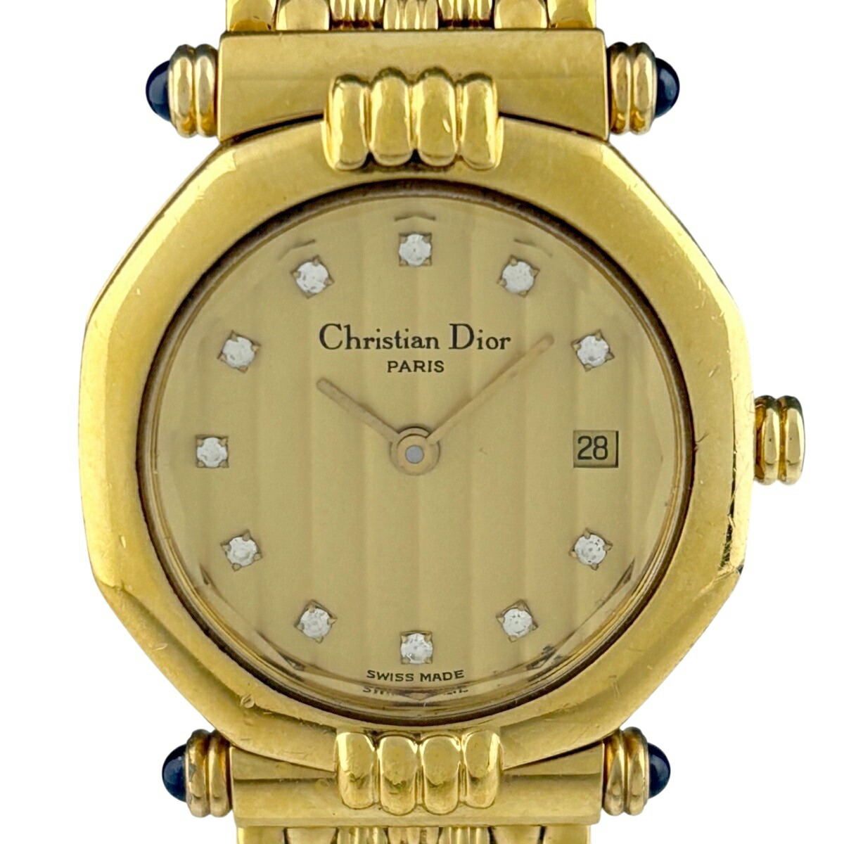 楽天市場】電池交換済 Christian Dior クリスチャンディオール