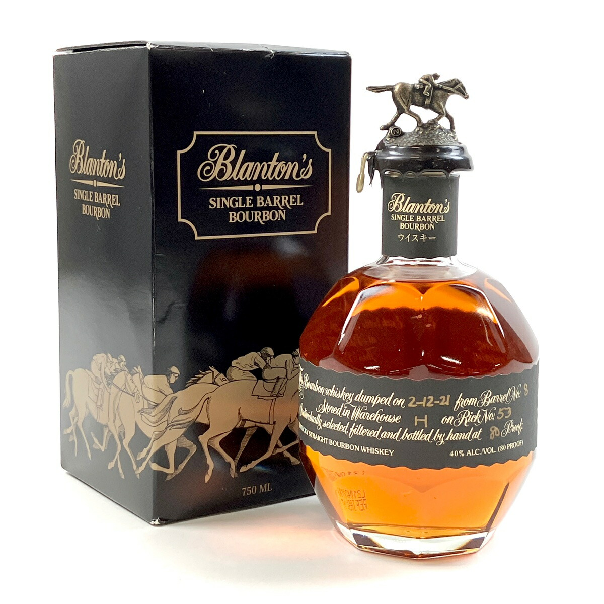 楽天市場】【未開栓】Blanton's ブラントン ブラックラベル 2021 750ml
