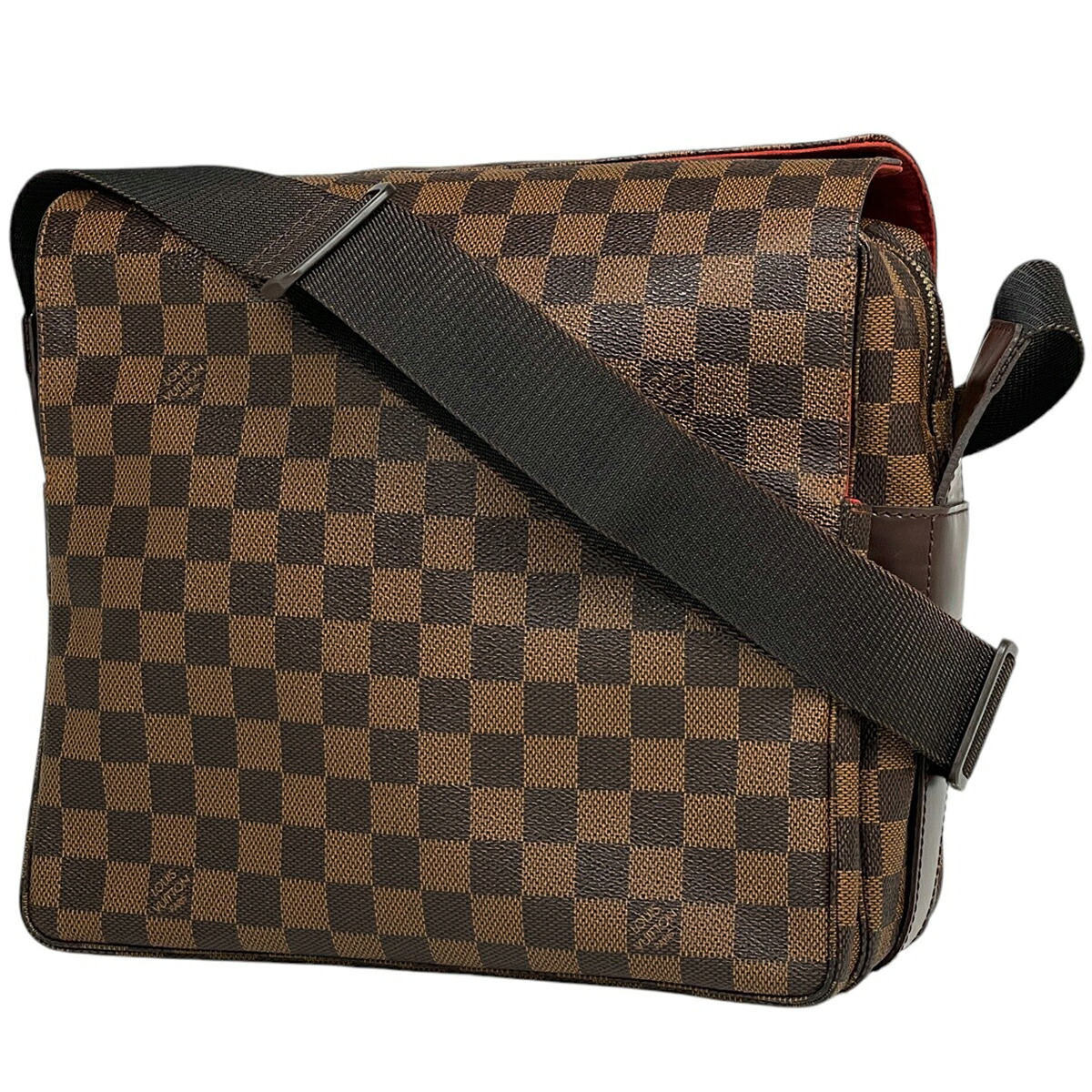 ルイ・ヴィトン Louis Vuitton ナヴィグリオ 斜め掛け ショルダーバッグ ダミエ ブラウン N45255 レディース 【中古】