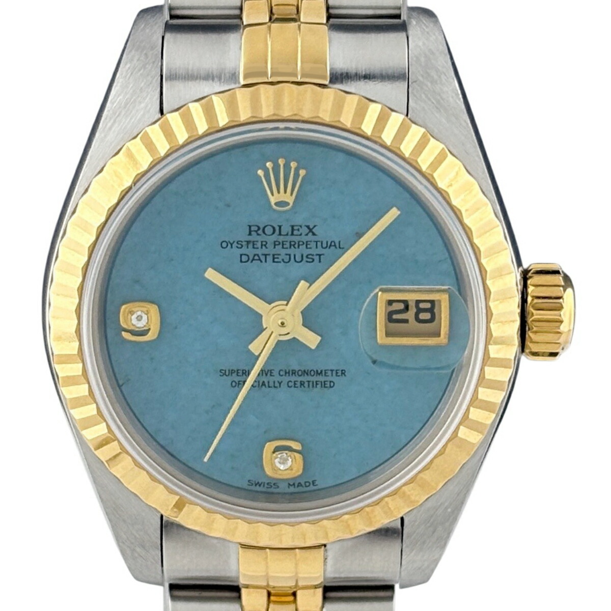 楽天市場】ROLEX DATE JUST グリーンジェイド/2PDiamond