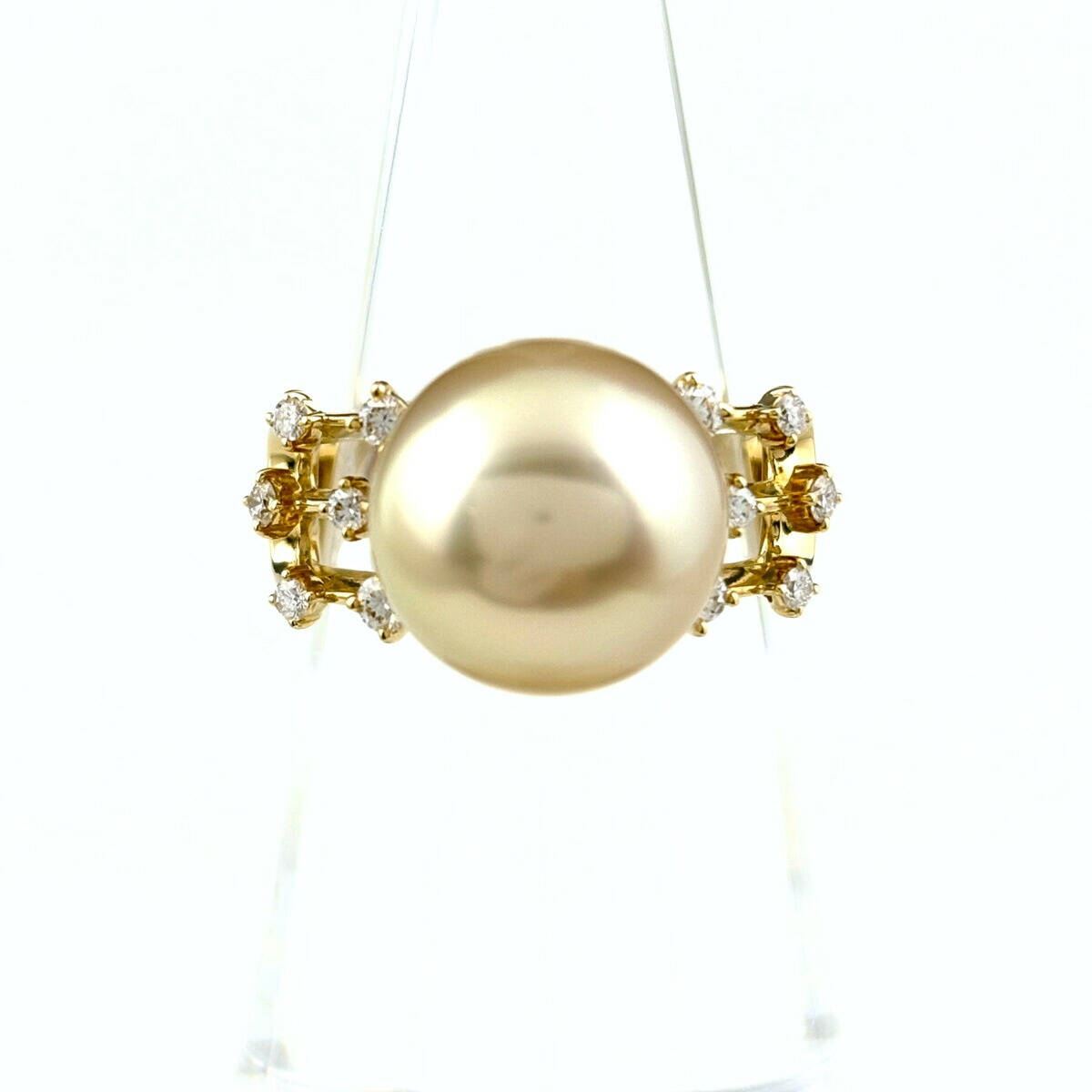 楽天市場】TASAKI タサキ K18PG ピンクゴールド プチパールリング 淡水