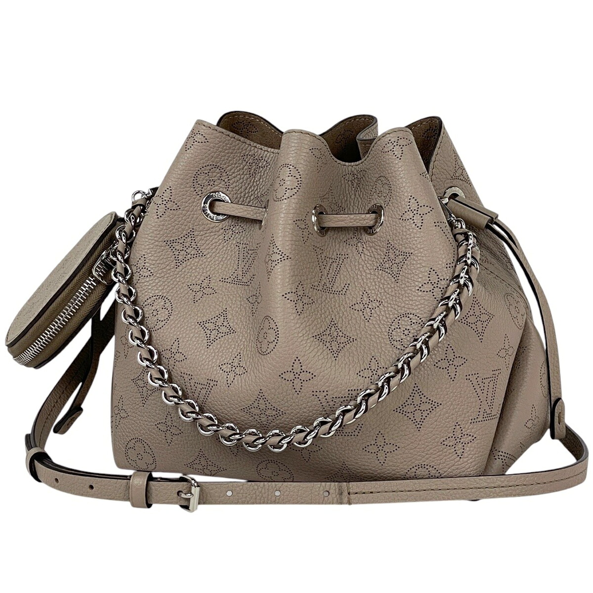 ルイ・ヴィトン Louis Vuitton ベラ 2WAY ショルダーバッグ 巾着型 パンチング ハンドバッグ モノグラムマヒナ ガレ M57201 レディース 【中古】 174,000円