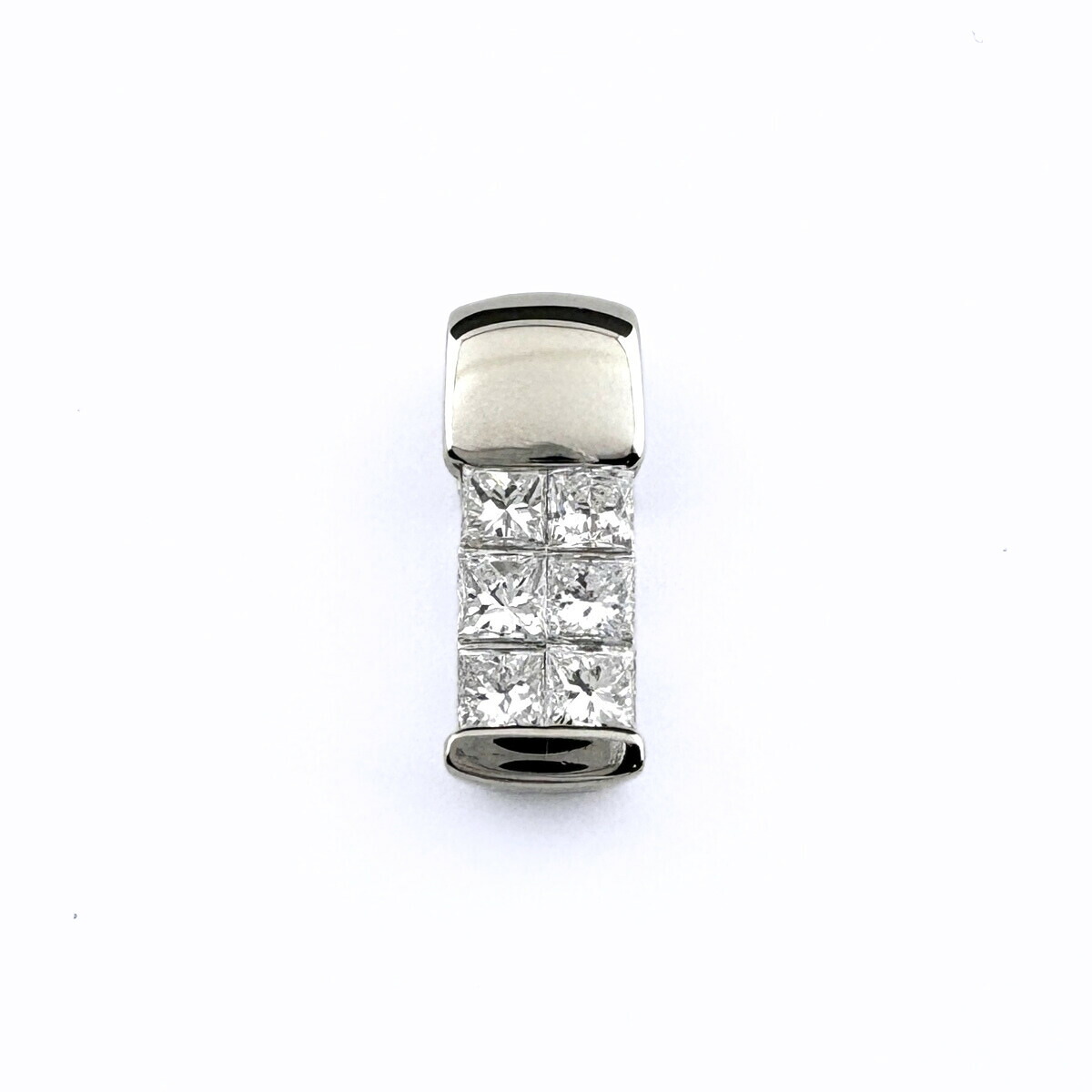 メレダイヤ ペンダントトップ プラチナ ペンダントトップ Pt900 ダイヤモンド レディース 【中古】 msp39