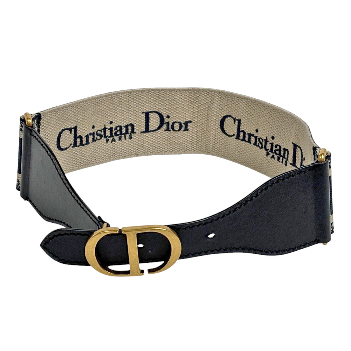 楽天市場】Christian Dior クリスチャンディオール SADDLE ベルト 20mm