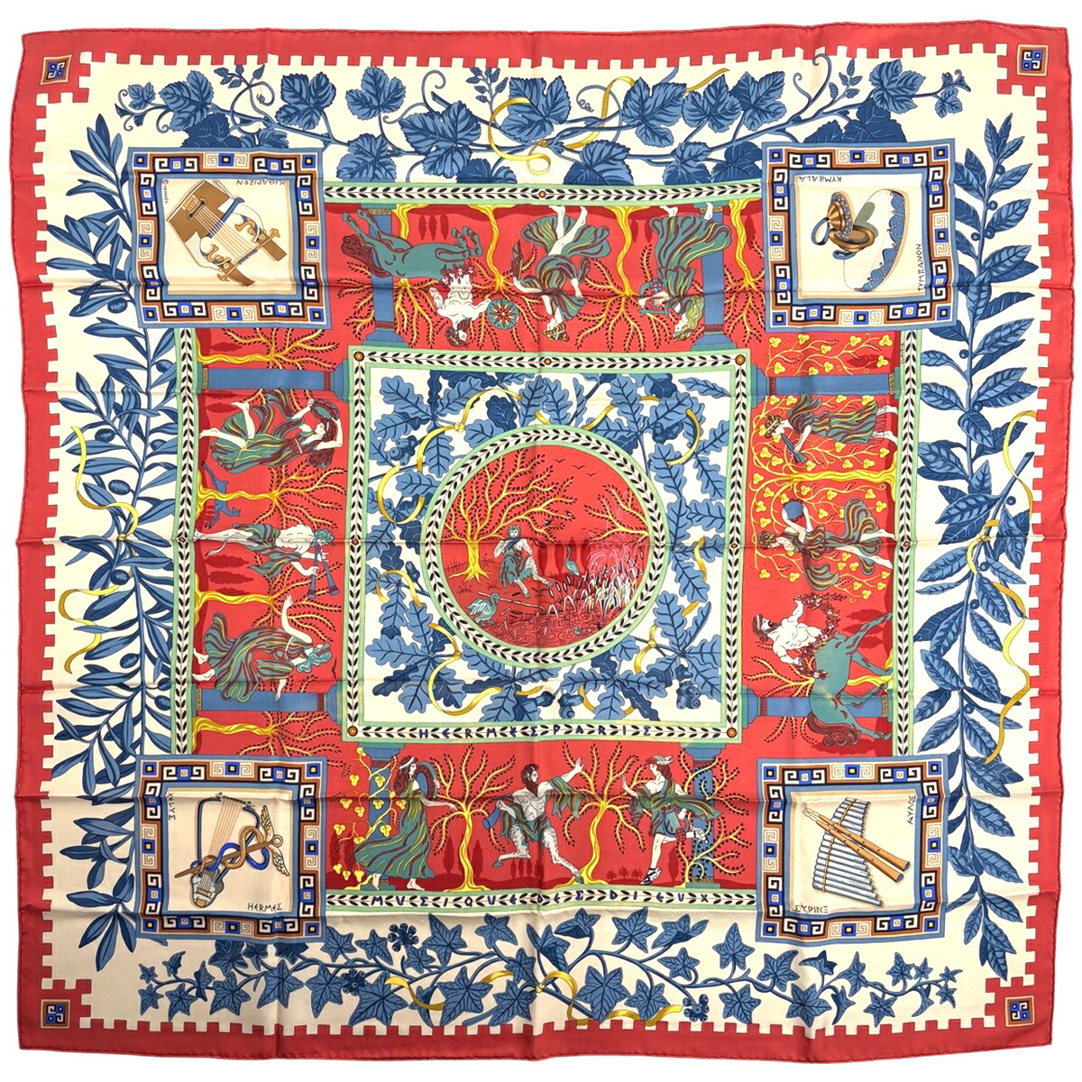 楽天市場】エルメス HERMES カレ 90 KOSMIMA 宇宙 スカーフ シルク