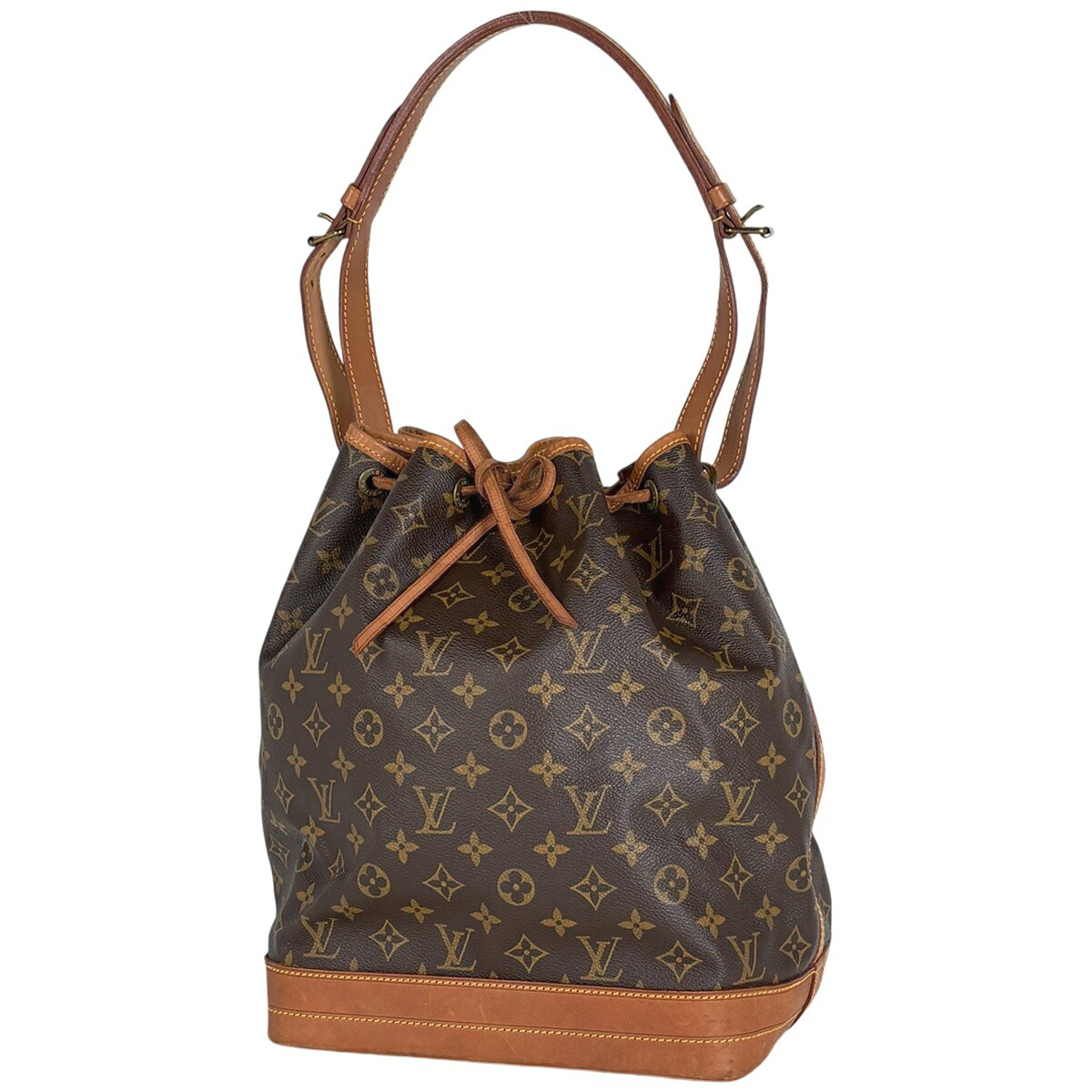 ◇AB4855 ルイヴィトン モノグラム ノエ 巾着 ショルダー バッグ LOUIS 