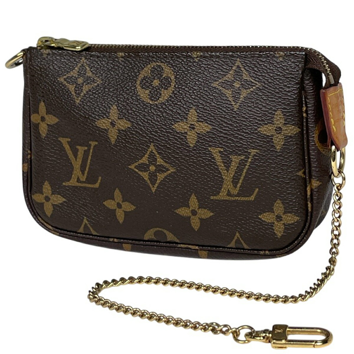ルイ・ヴィトン Louis Vuitton ミニ ポシェット アクセソワール メイク コスメ アクセサリーポーチ モノグラム ブラウン M58009 レディース 【中古】