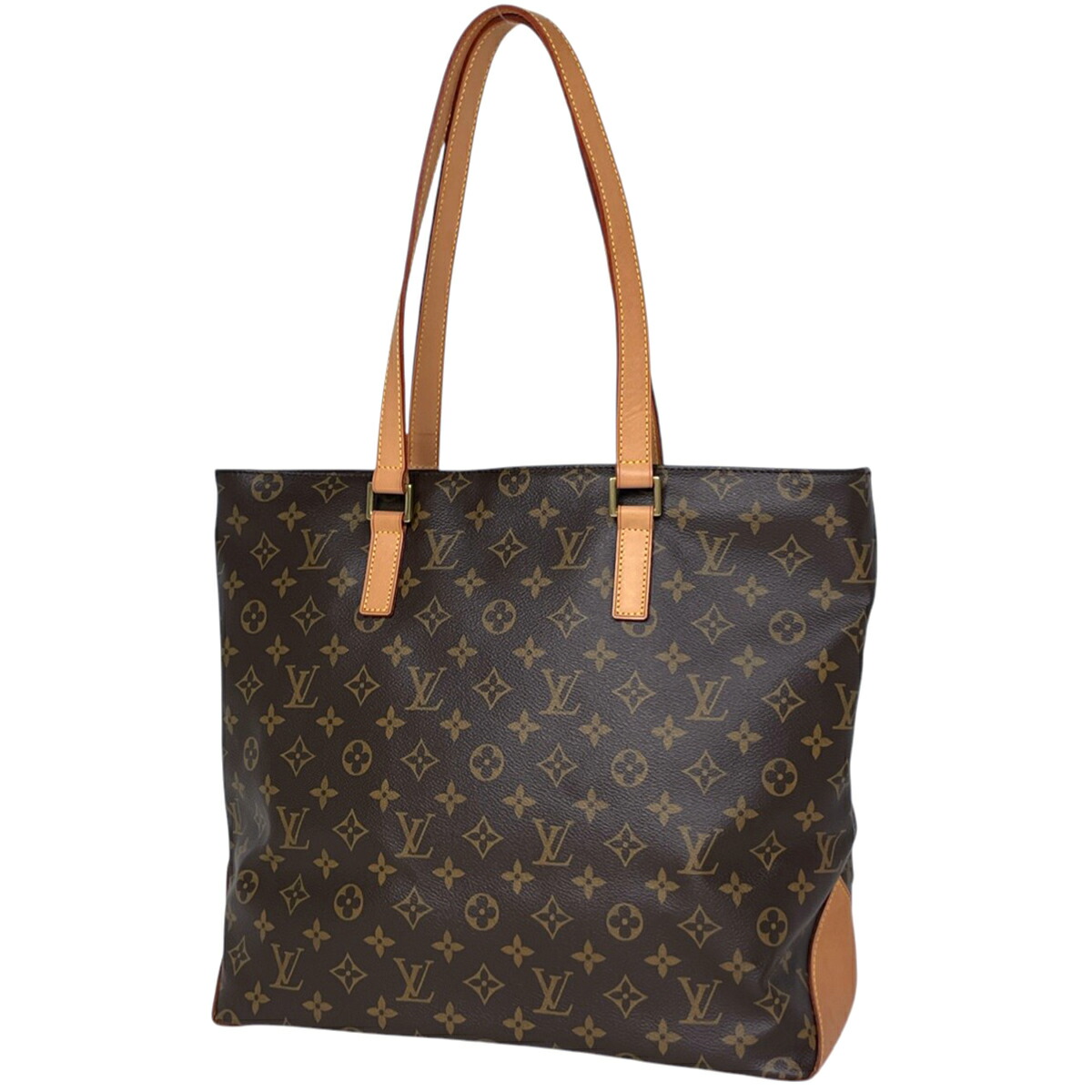 ルイ・ヴィトン Louis Vuitton カバ メゾ ショルダーバッグ トートバッグ モノグラム ブラウン M51151 レディース 【中古】