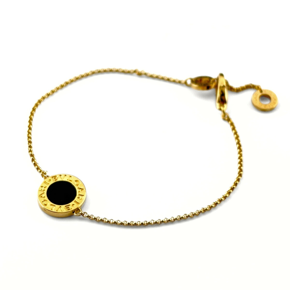 ブルガリ BVLGARI オニキス デザインブレスレット 腕輪 ブレスレット 750 オニキス レディース 【中古】 msp29 87,505円