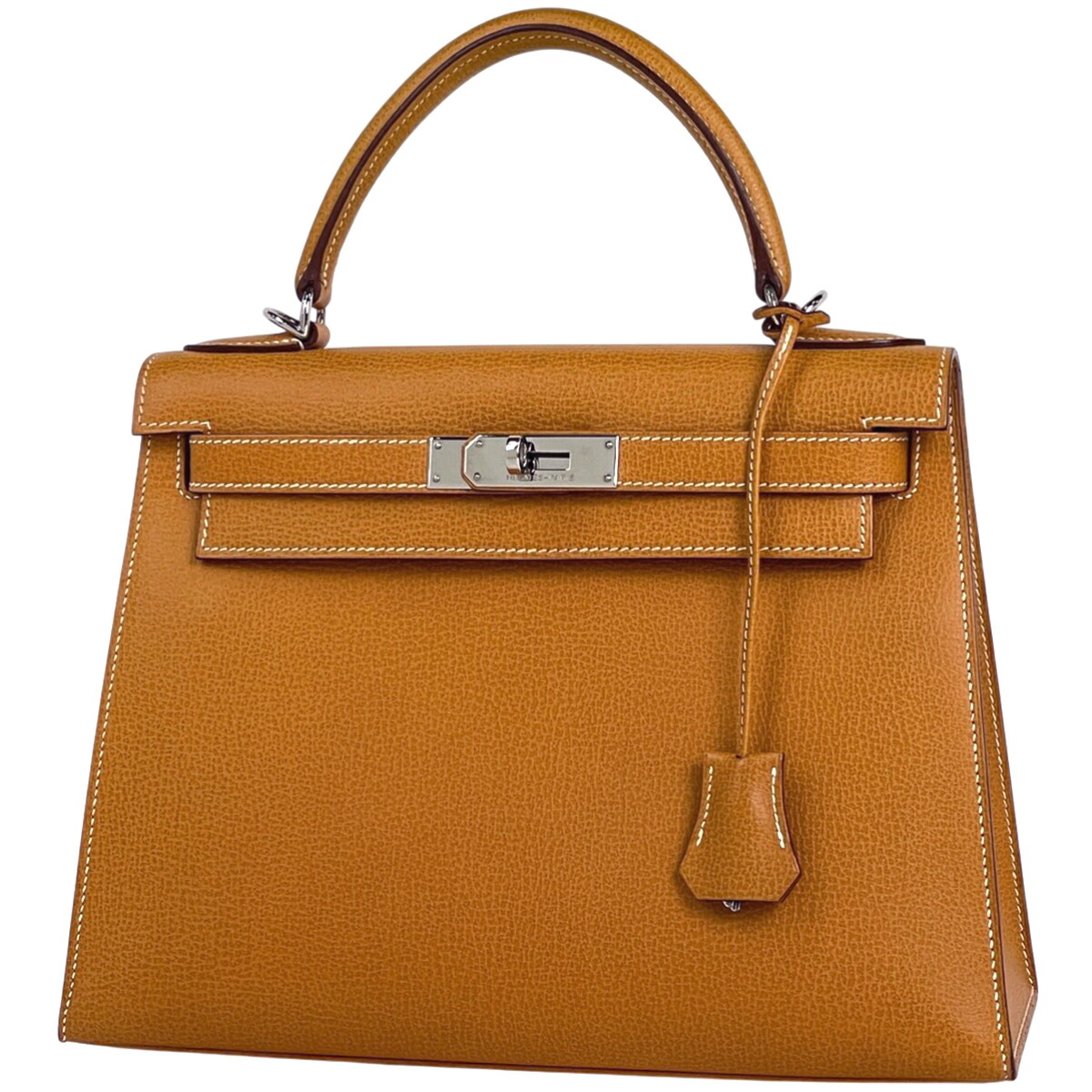 エルメス HERMES ケリー28 外縫い 2WAY ショルダーバッグ ハンドバッグ アルデンヌ トフィ □K レディース 【中古】 msp29 692,200円