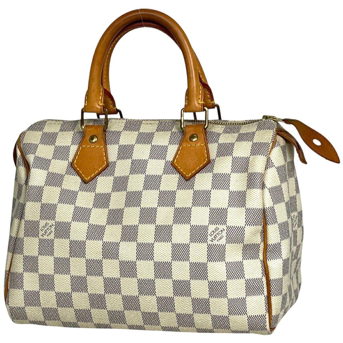 ルイ・ヴィトン Louis Vuitton スピーディ25 ハンドバッグ ダミエアズール ホワイト N41534 レディース 【中古】 msp29