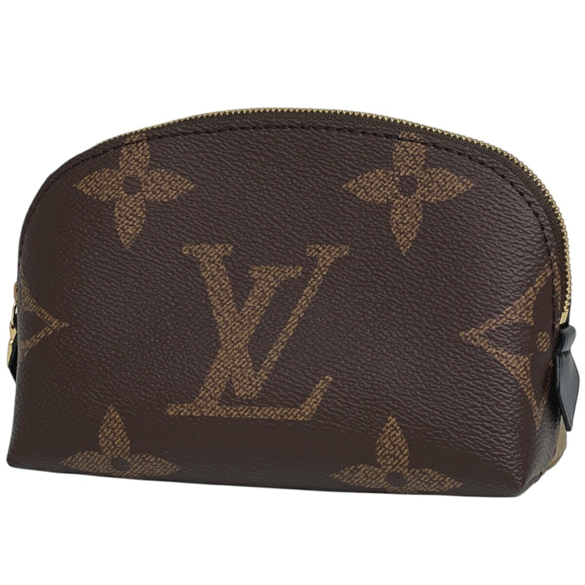 ルイ・ヴィトン Louis Vuitton ポシェット コスメティックPM 巨大な生物 かざり付ける合切袋 モノグラムリバース 赤銅色 M11249 レディース 【中古】 msp39