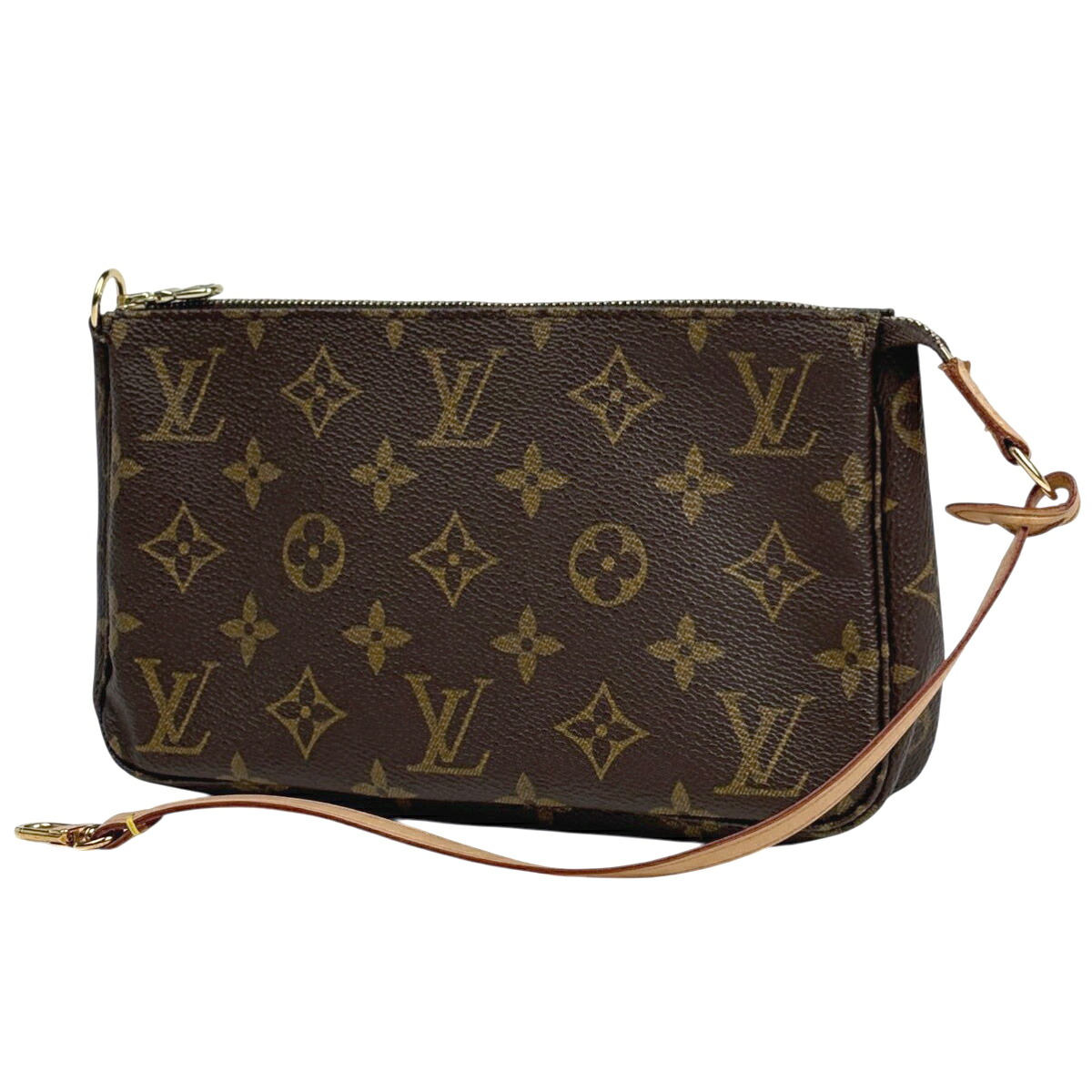 ルイ・ヴィトン Louis Vuitton ポシェット アクセソワール メイク コスメ アクセサリーポーチ モノグラム ブラウン M51980 レディース 【中古】