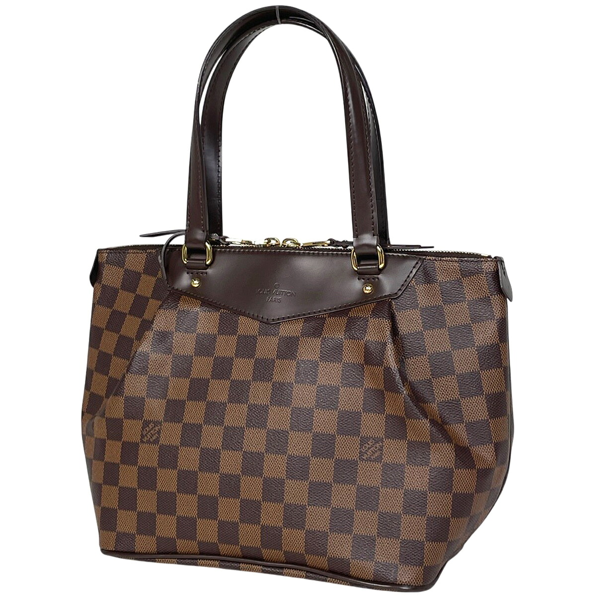 ルイ・ヴィトン Louis Vuitton ウエストミンスターPM ハンドバッグ トートバッグ ダミエ ブラウン N41102 レディース 【中古】