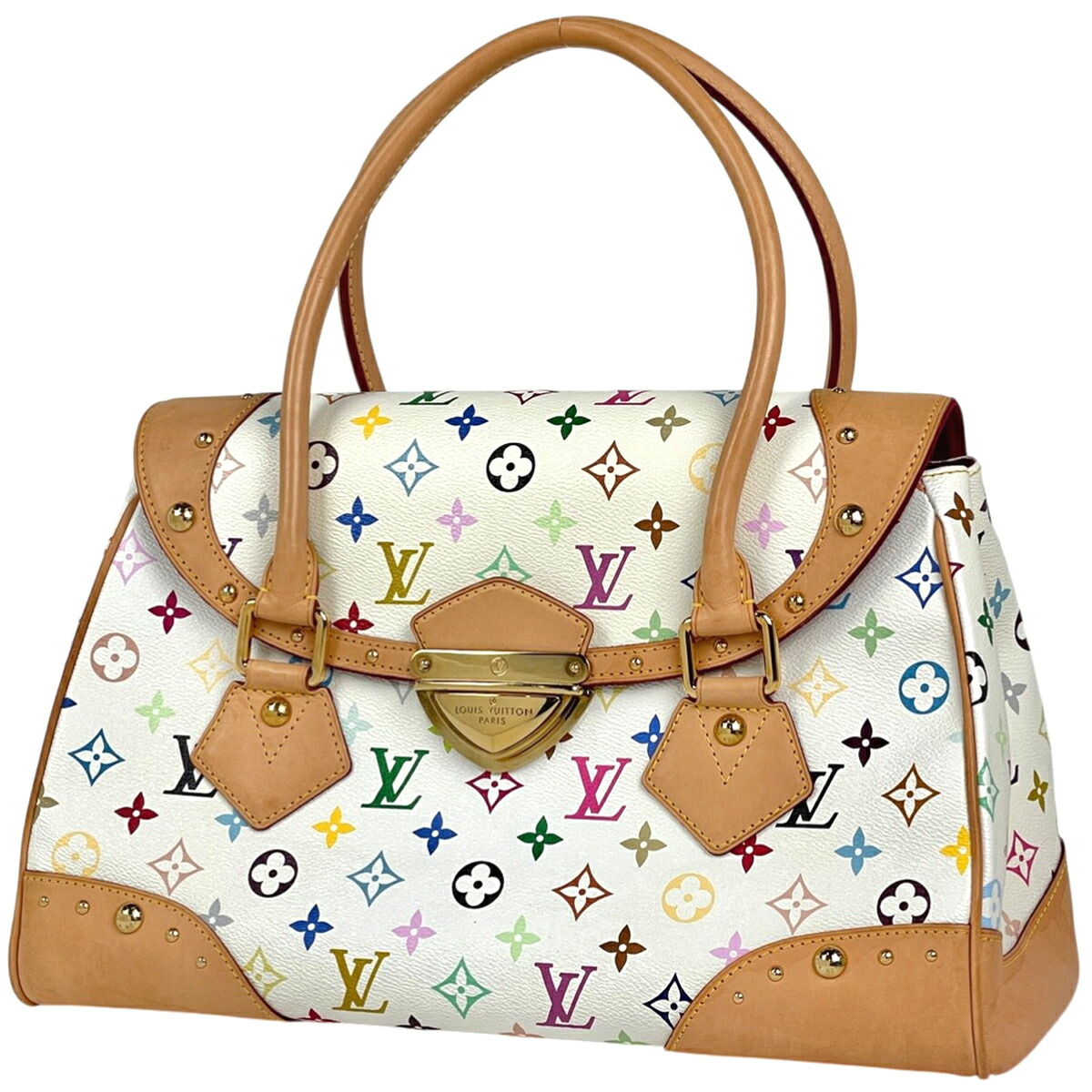 ルイ・ヴィトン Louis Vuitton ビバリー GM ハンドバック モノグラムマルチ色合い ブロン(白いこと) M40201 レディース 【中古】