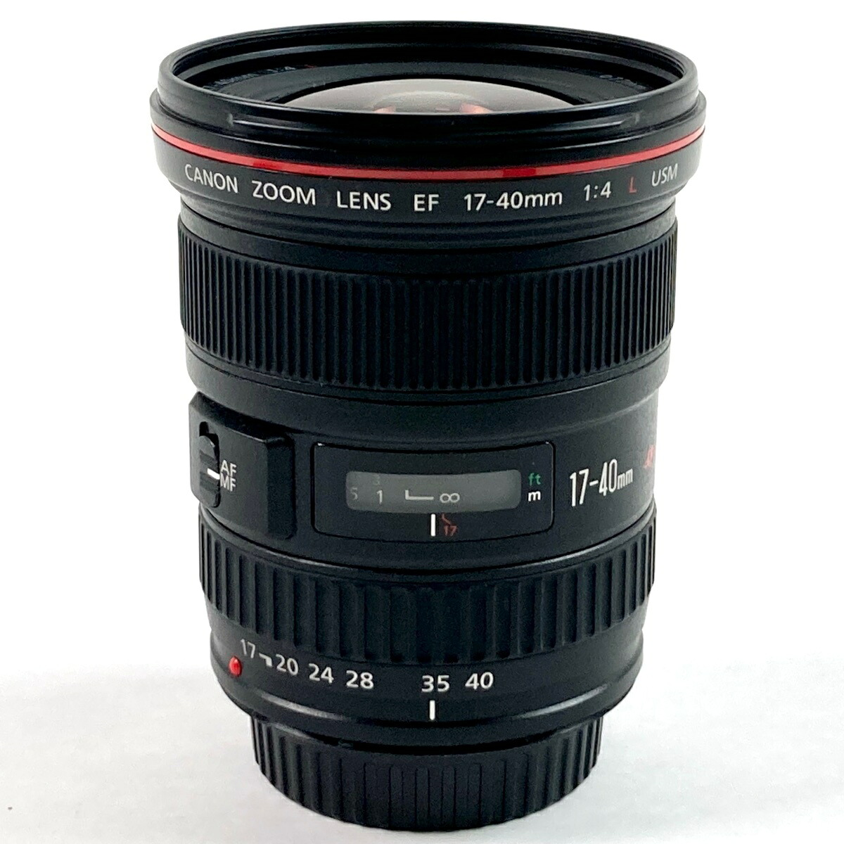 キヤノン Canon EF 17-40mm F4L USM 一眼カメラ用レンズ（オートフォーカス） 【中古】