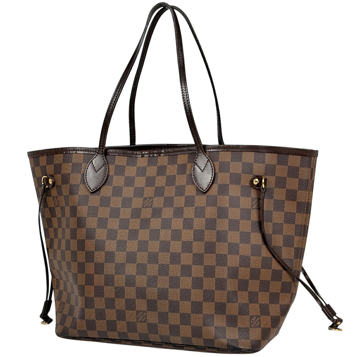 ルイ・ヴィトン Louis Vuitton ネヴァーフルMM ショルダーバッグ トートバッグ ダミエ ブラウン N51105 レディース 【中古】