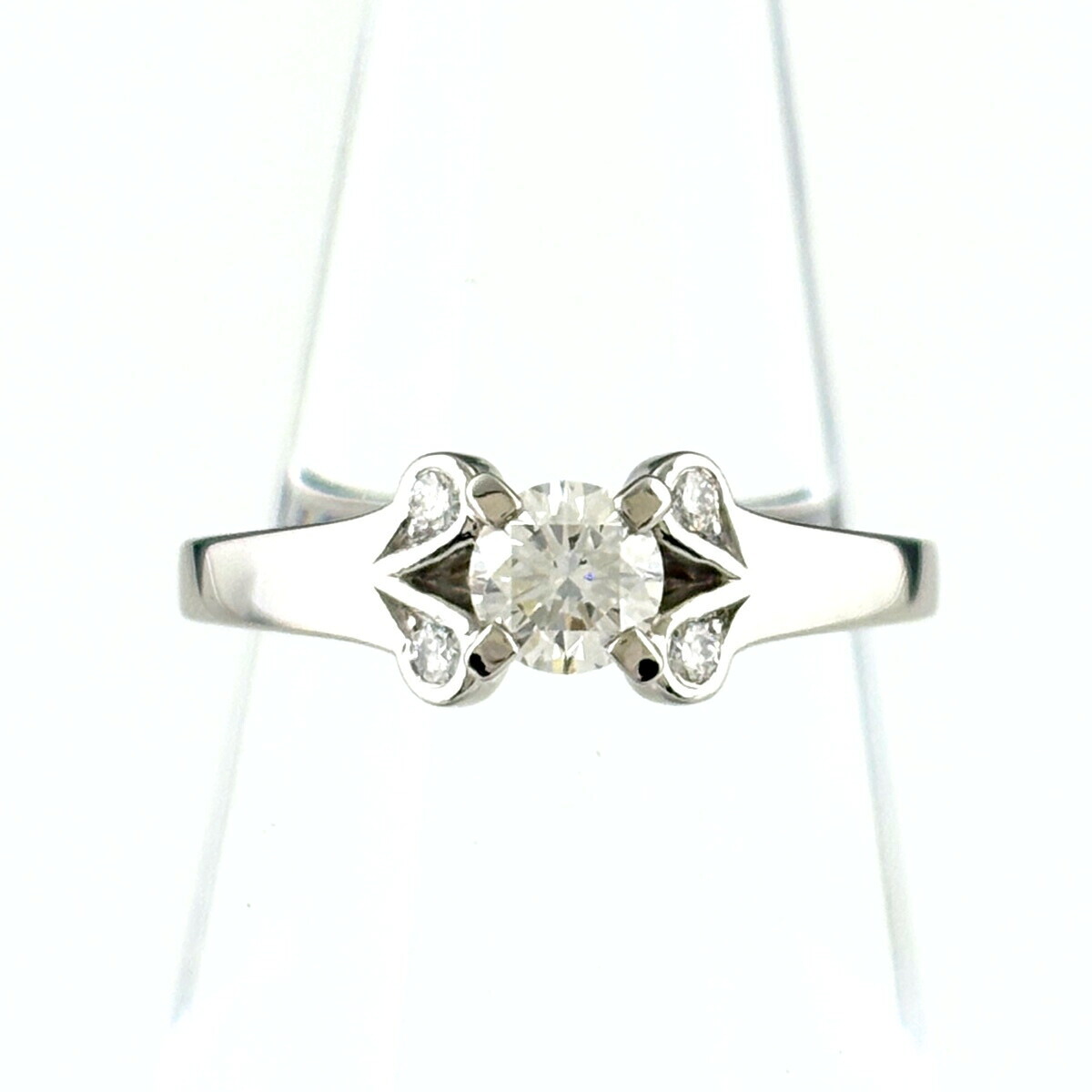 カルティエ CARTIER バレリーナ リング プラチナ 指輪 ダイヤモンド リング 5号 Pt900 ダイヤモンド レディース 【中古】