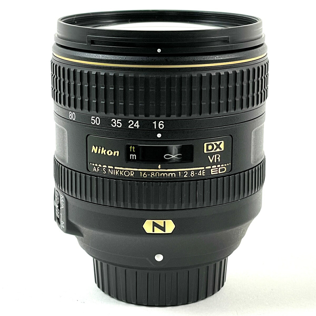 ニコン Nikon AF-S DX NIKKOR 16-80mm F2.8-4E ED VR 一眼カメラ用レンズ（オートフォーカス） 【中古】