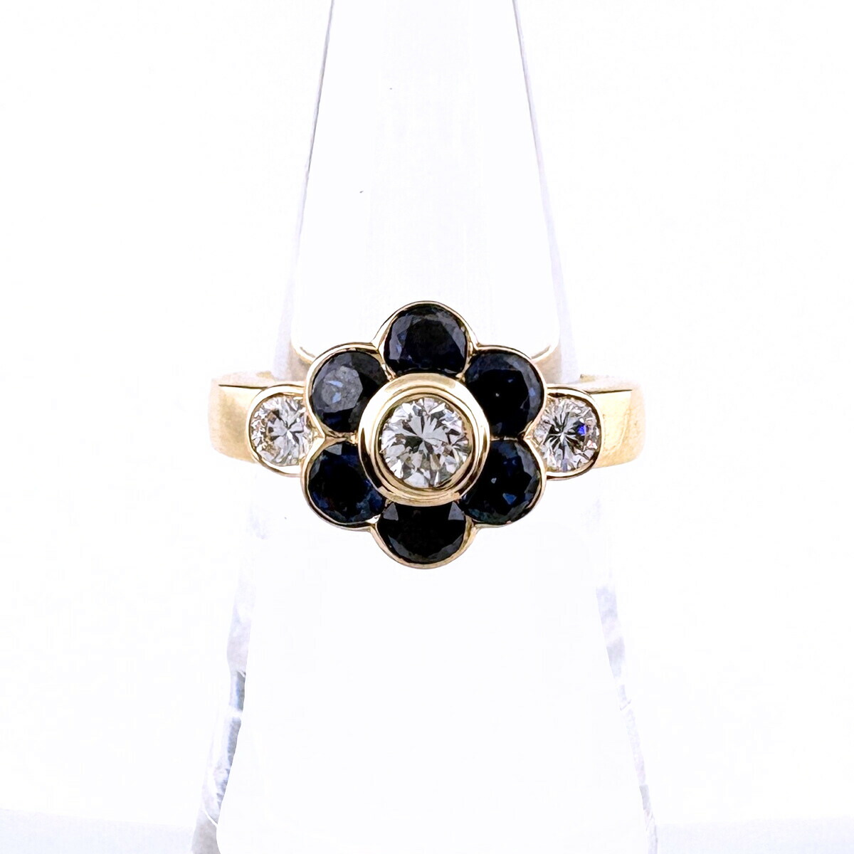 K18YG ダイヤモンド リング 0.20CT【中古】