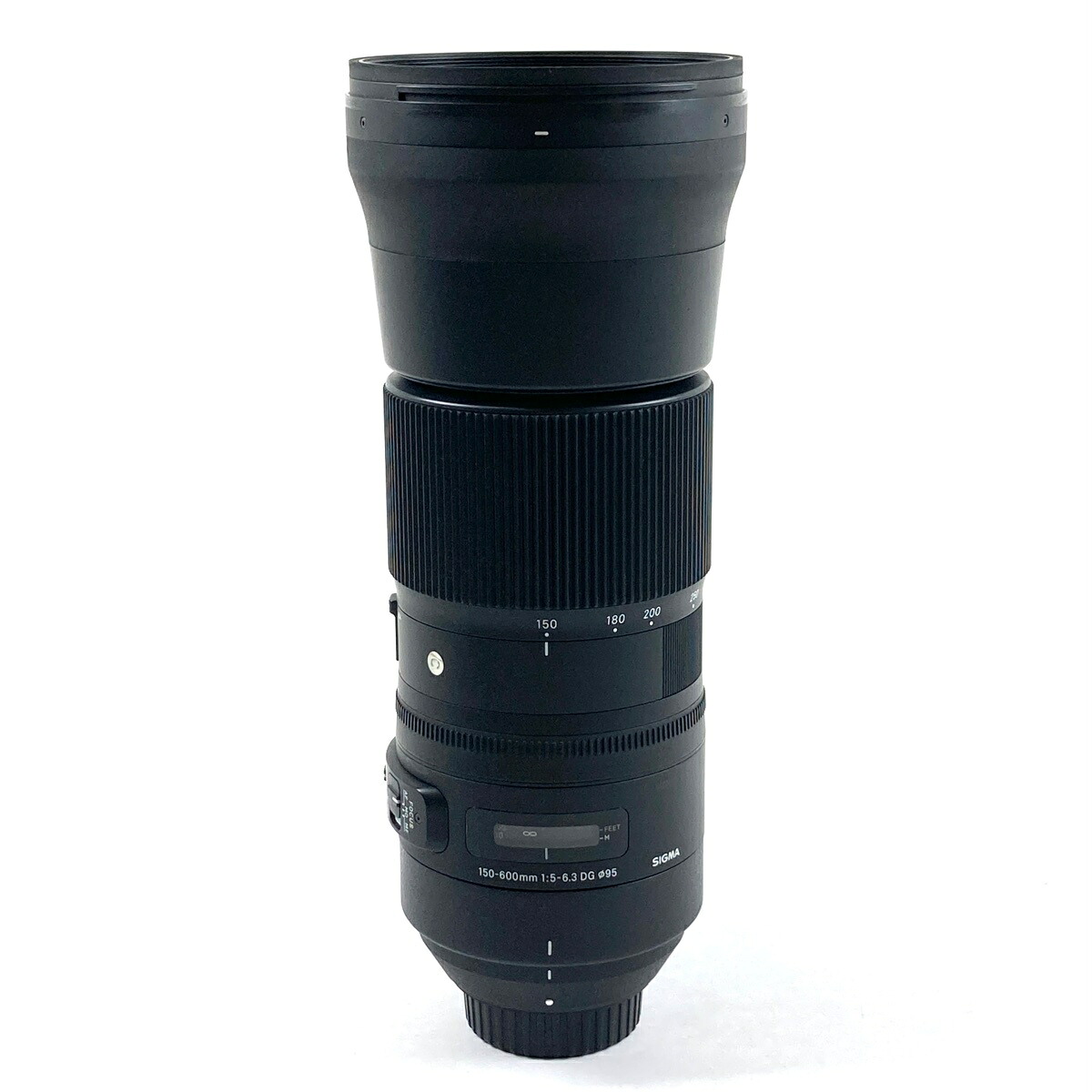 シグマ SIGMA Contemporary 150-600mm F5-6.3 DG OS HSM (ニコンF用) 一眼カメラ用レンズ（オートフォーカス） 【中古】 mspcam
