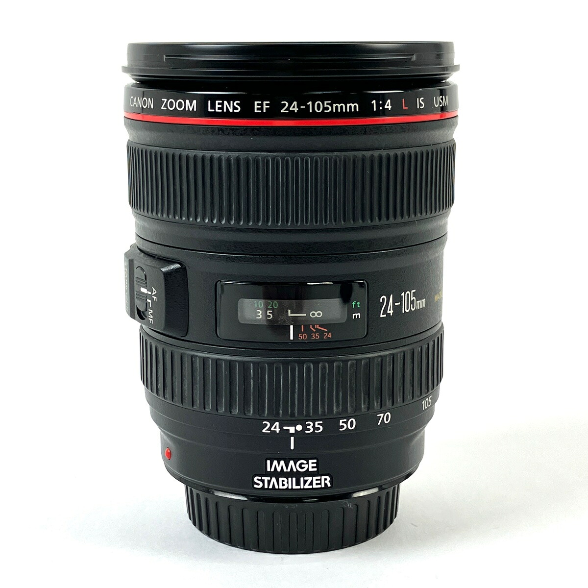 キヤノン Canon EF 24-105mm F4L IS USM 一眼カメラ用レンズ（オートフォーカス） 【中古】