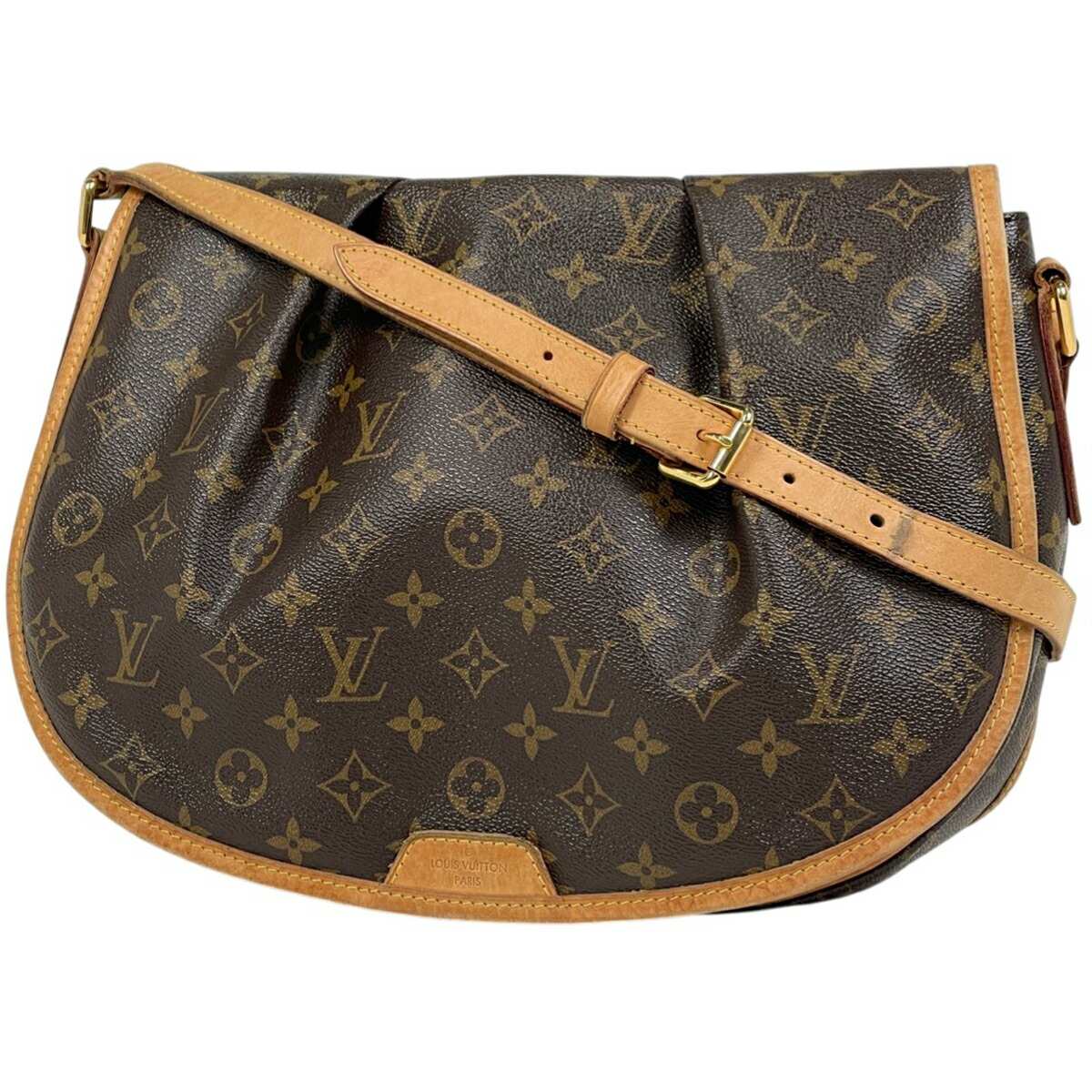ルイ・ヴィトン Louis Vuitton メニルモンタンMM 斜め掛け ショルダーバッグ モノグラム ブラウン M40473 レディース 【中古】 64,900円