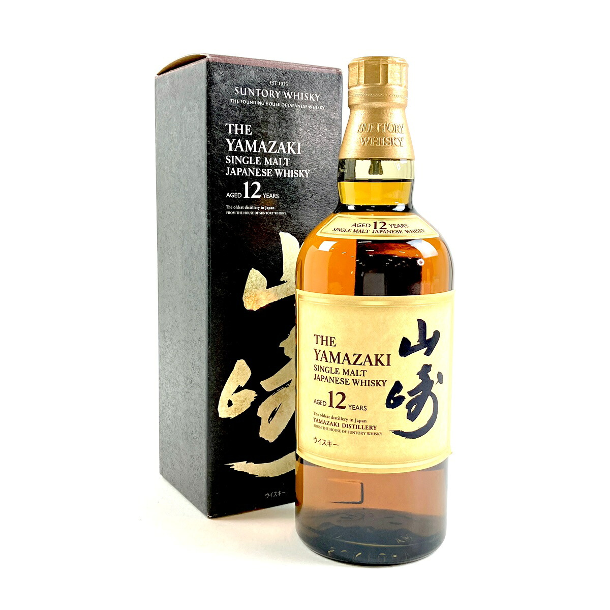 【東京都内限定お届け】 サントリー SUNTORY 山崎 12年 シングルモルト ジャパニーズ 700ml 国産ウイスキー 【中古】 16,940円