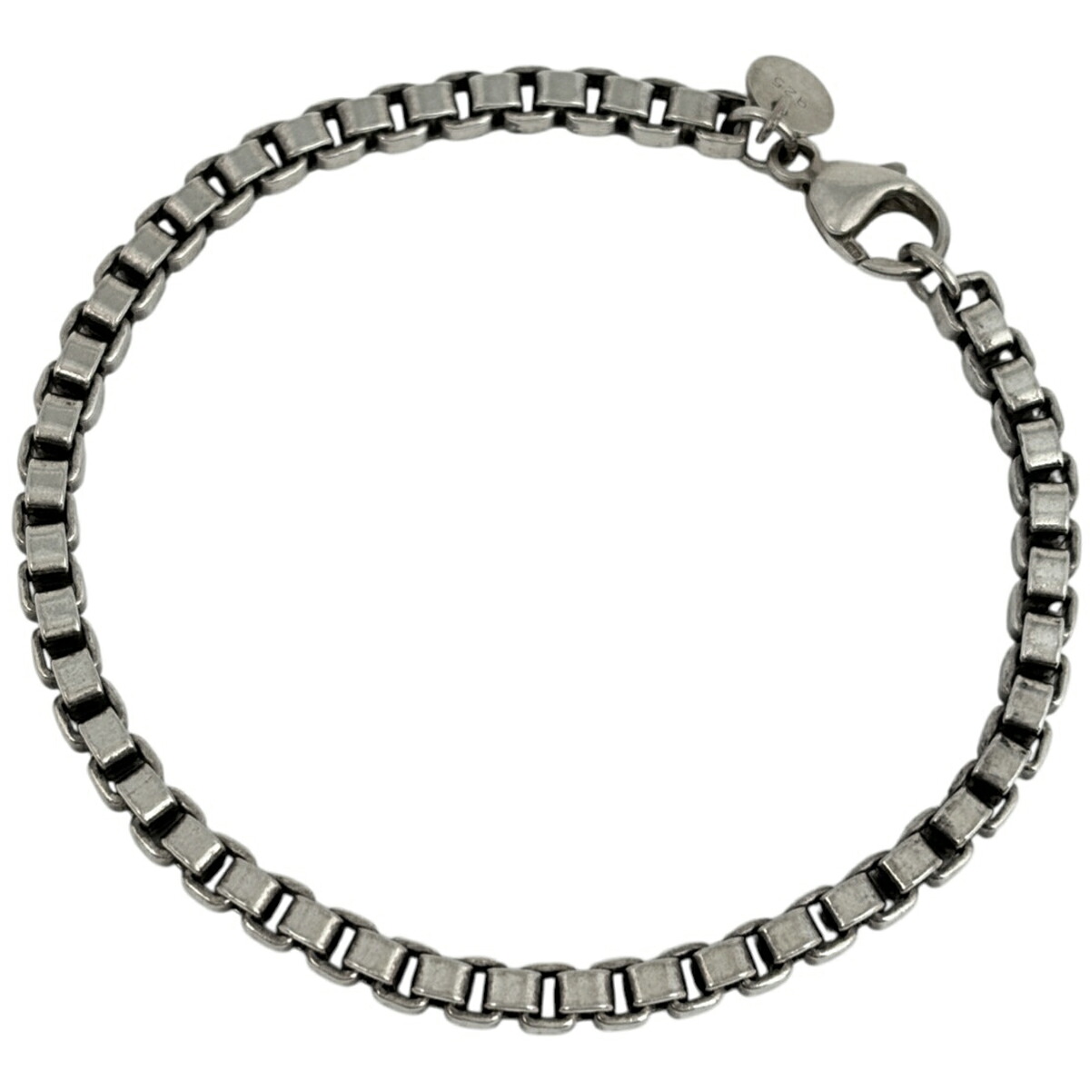 ティファニー TIFFANY&Co. ベネチアン ブレスレット 腕輪 チェーン ブレスレット シルバー925 シルバー レディース 【中古】