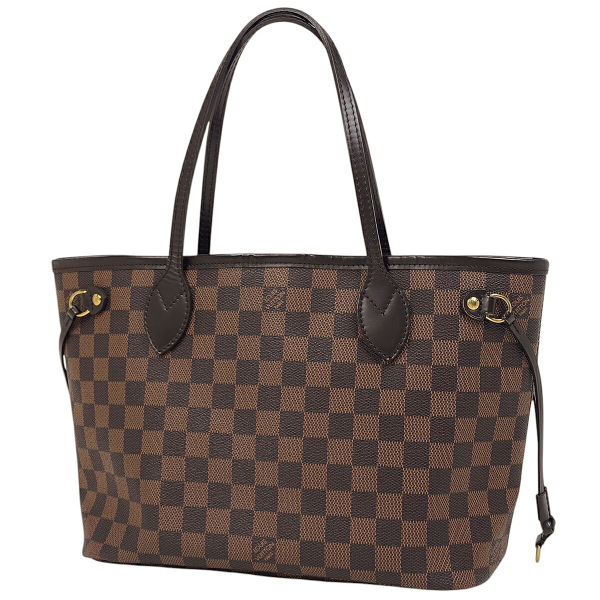 ルイ・ヴィトン Louis Vuitton ネヴァーフルPM ハンドバッグ トートバッグ ダミエ ブラウン N51109 レディース 【中古】
