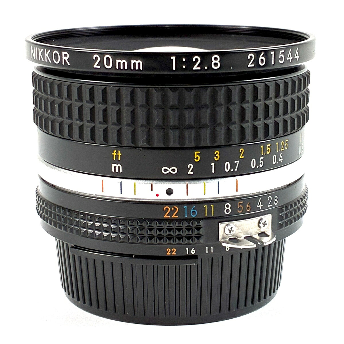 ニコン Nikon Ai-S NIKKOR 20mm F2.8 一眼カメラ用レンズ（マニュアルフォーカス） 【中古】