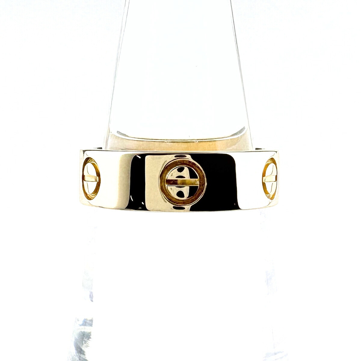 カルティエ CARTIER ラブ リング YG イエローゴールド 指輪 リング 12号 750 レディース 【中古】 msp29
