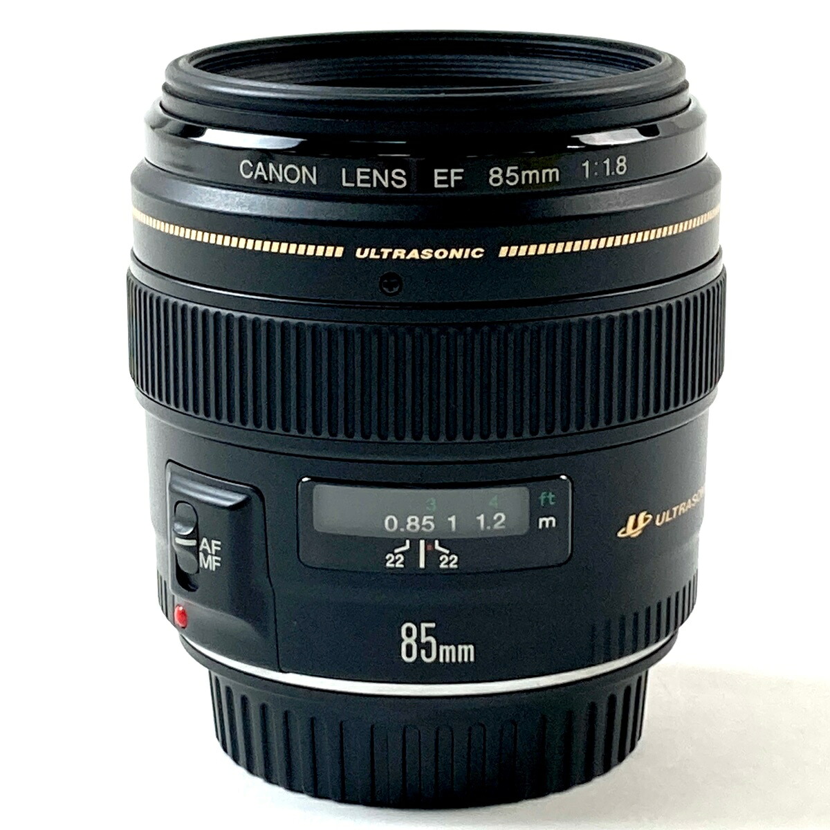 キヤノン Canon EF 85mm F1.8 USM 一眼カメラ用レンズ（オートフォーカス） 【中古】