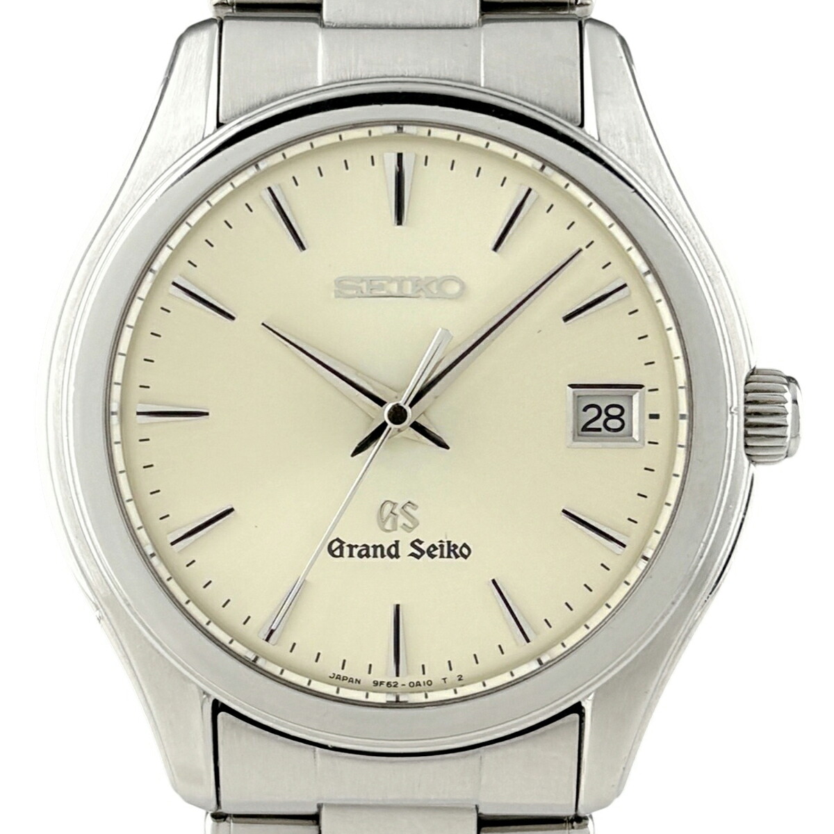 セイコー SEIKO グランドセイコー 9F62-0A10 腕時計 SS クォーツ シルバー メンズ 【中古】 msp29