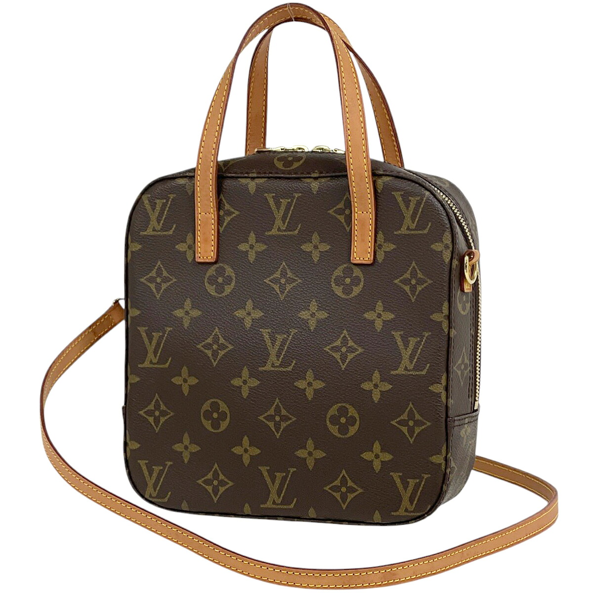 ルイ・ヴィトン Louis Vuitton スポンティーニ ショルダーバッグ 斜め掛け 2WAY ハンドバッグ モノグラム ブラウン M47500 レディース 【中古】 75,900円