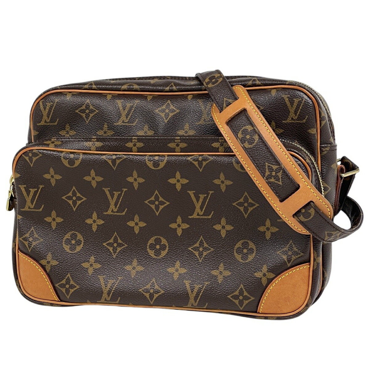 ルイ・ヴィトン Louis Vuitton ナイル ショルダーバッグ モノグラム ブラウン M45244 レディース 【中古】