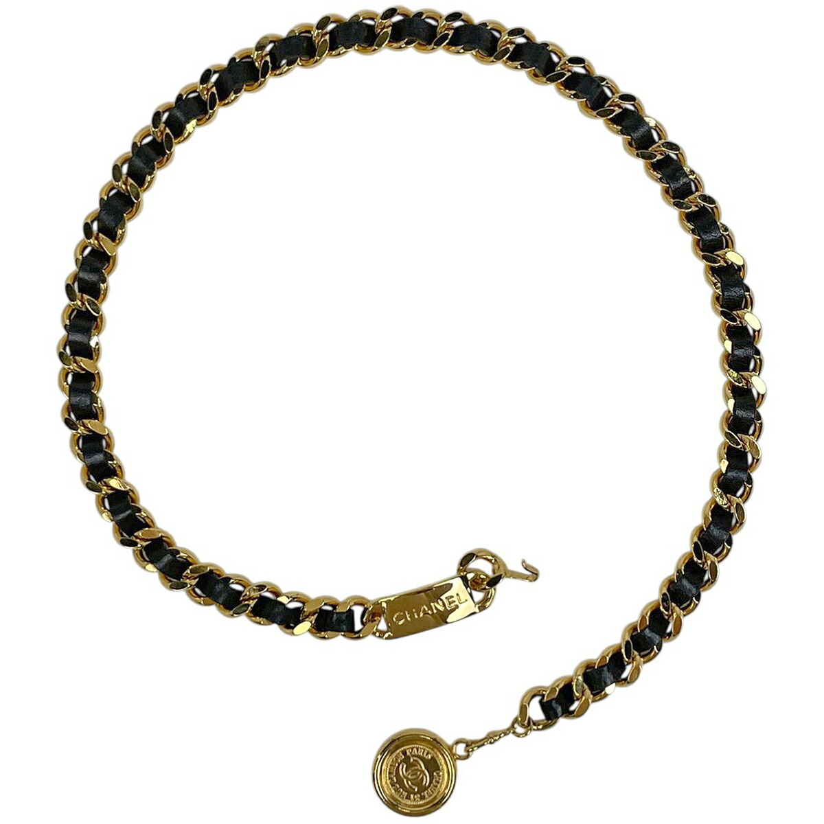 シャネル CHANEL ココマーク チェーン ベルト 31 RUE CAMBON ベルト GP レザー ゴールド レディース 【中古】 64,900円