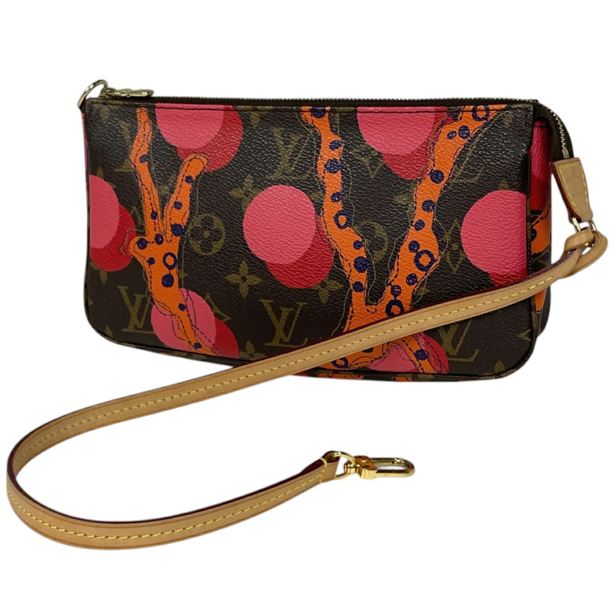 ルイ・ヴィトン Louis Vuitton ポシェット アクセソワール モノグラムラマージュ メイク コスメ アクセサリーポーチ モノグラム ブラウン M41604 レディース 【中古】