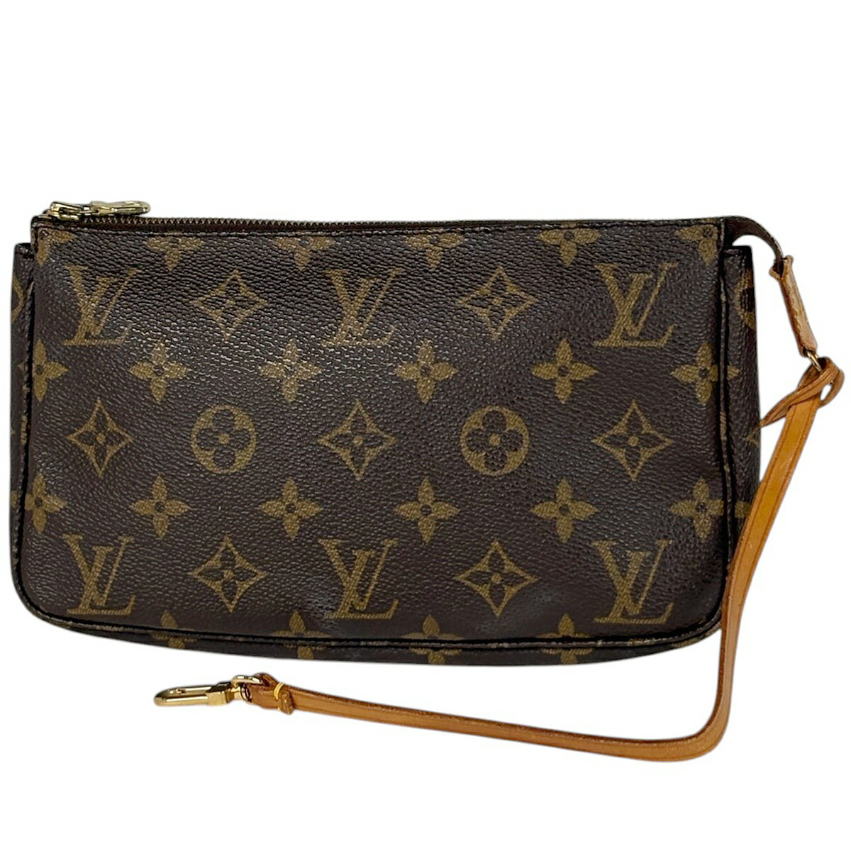 ルイ・ヴィトン Louis Vuitton ポシェット アクセソワール メイク コスメ 旧型 アクセサリーポーチ モノグラム ブラウン M51980 レディース 【中古】