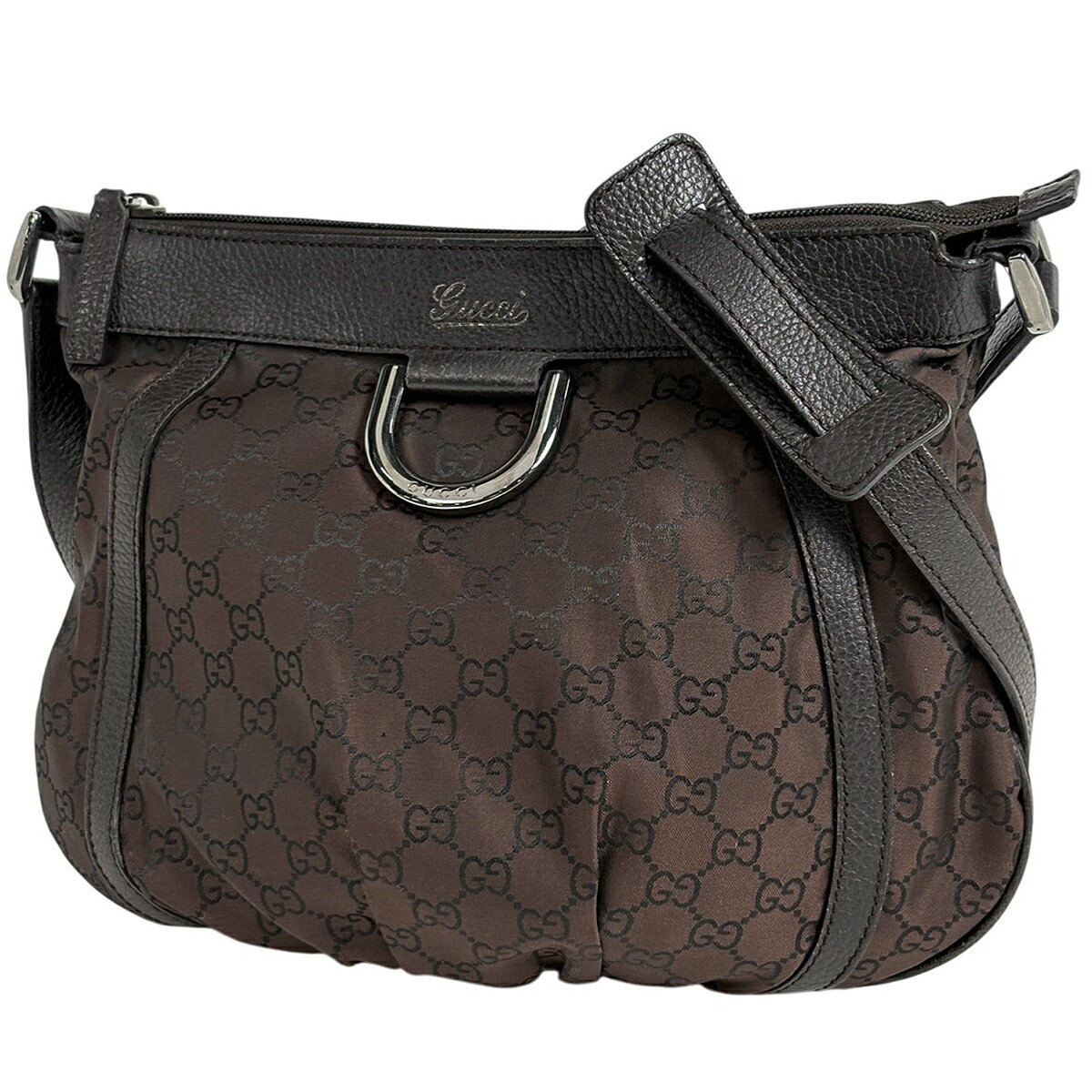 グッチ GUCCI GG柄 ショルダーバッグ アビー ショルダーバッグ ナイロン 赤銅色 265691 レディース 【中古】 msp39